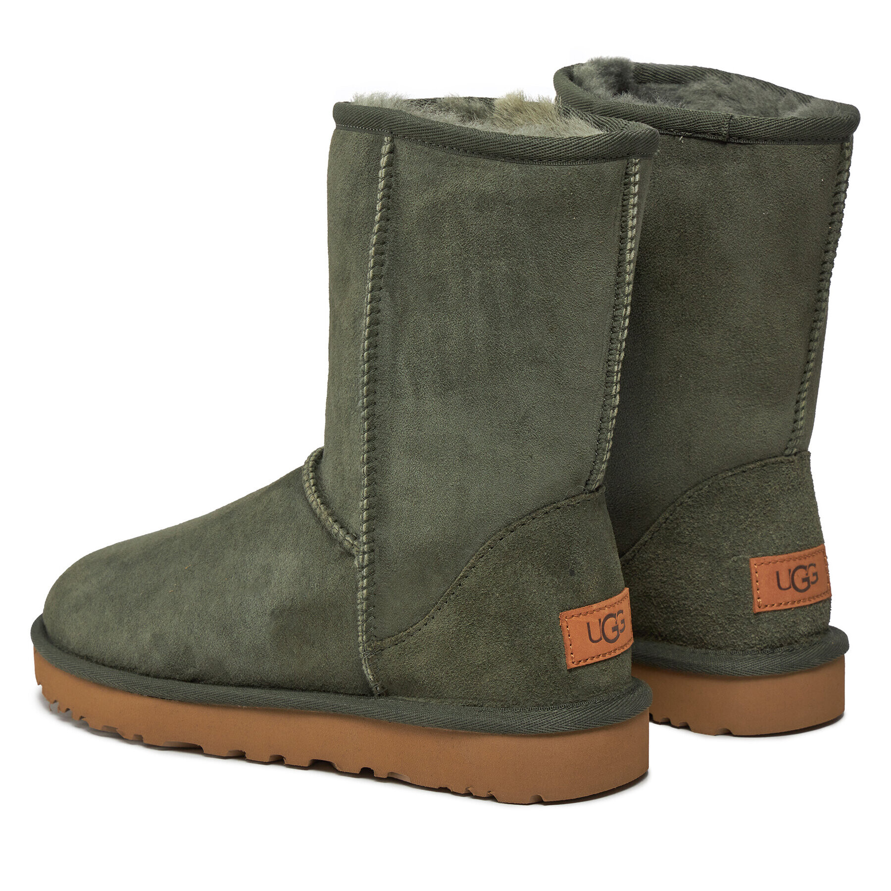 Ugg Cizme de zăpadă W Classic Short II 1016223 Verde - Pled.ro