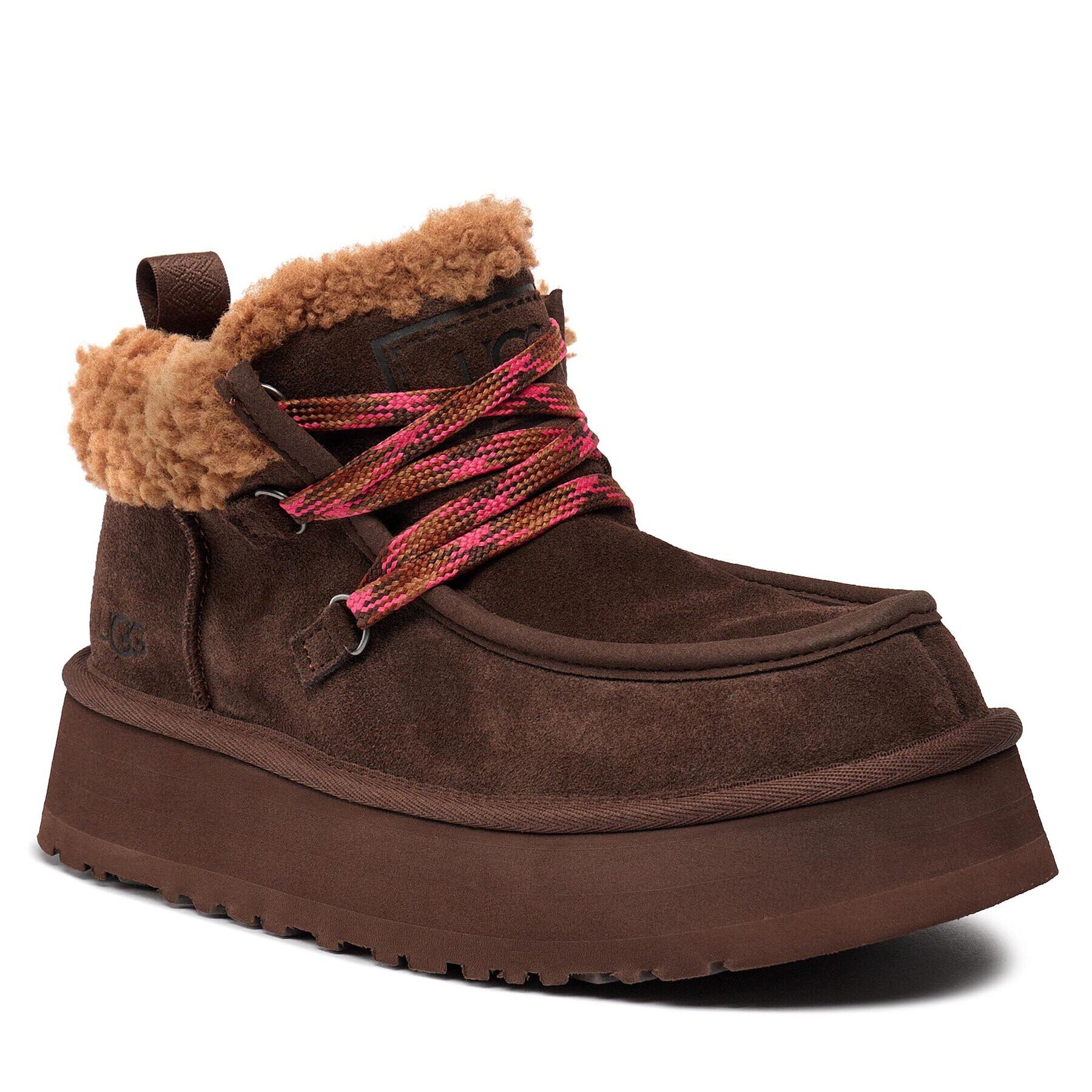 Ugg Cizme de zăpadă W Funkarra Cabin Cuff 1143954 Maro - Pled.ro