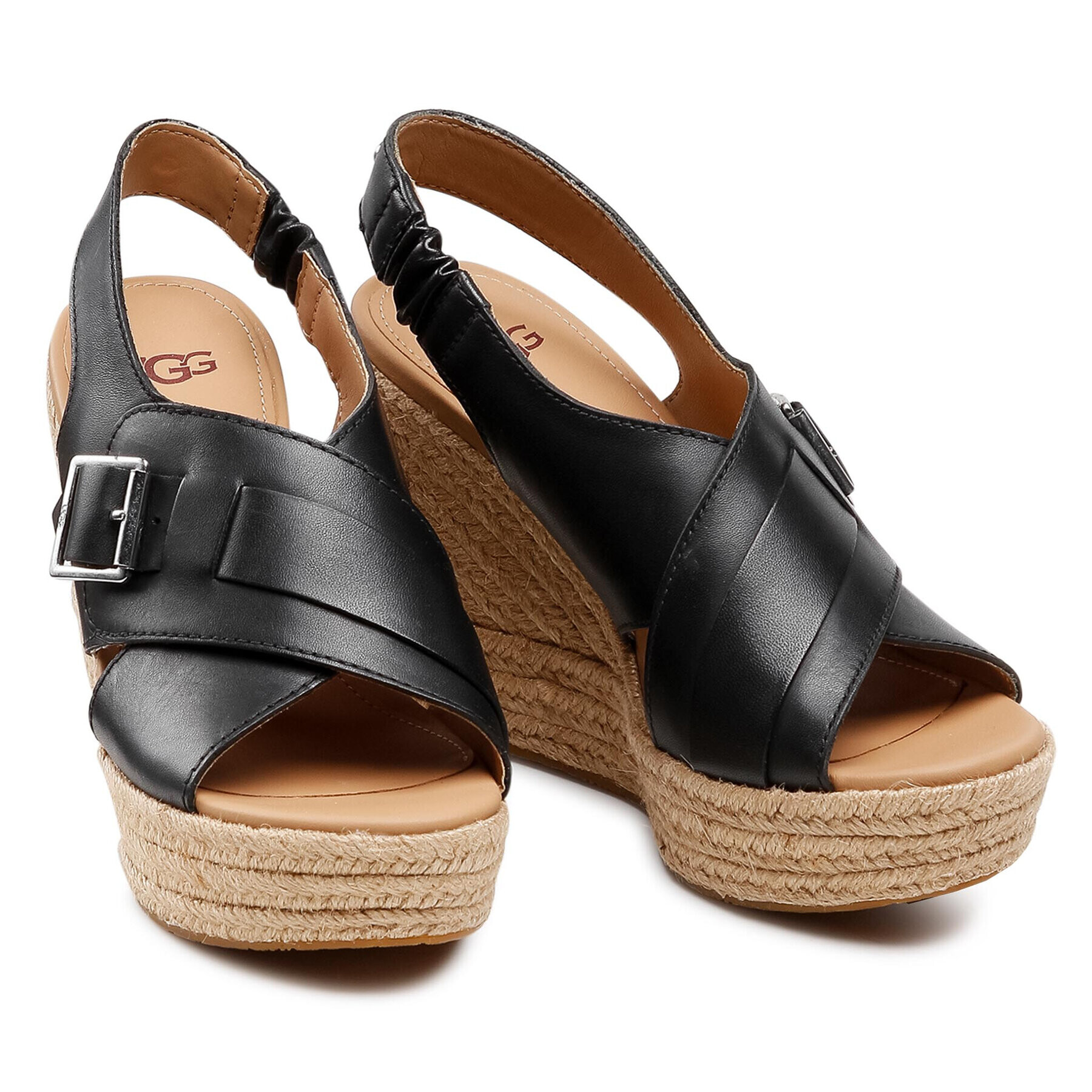 Ugg Espadrile W Claudeene 1119953 Negru - Pled.ro