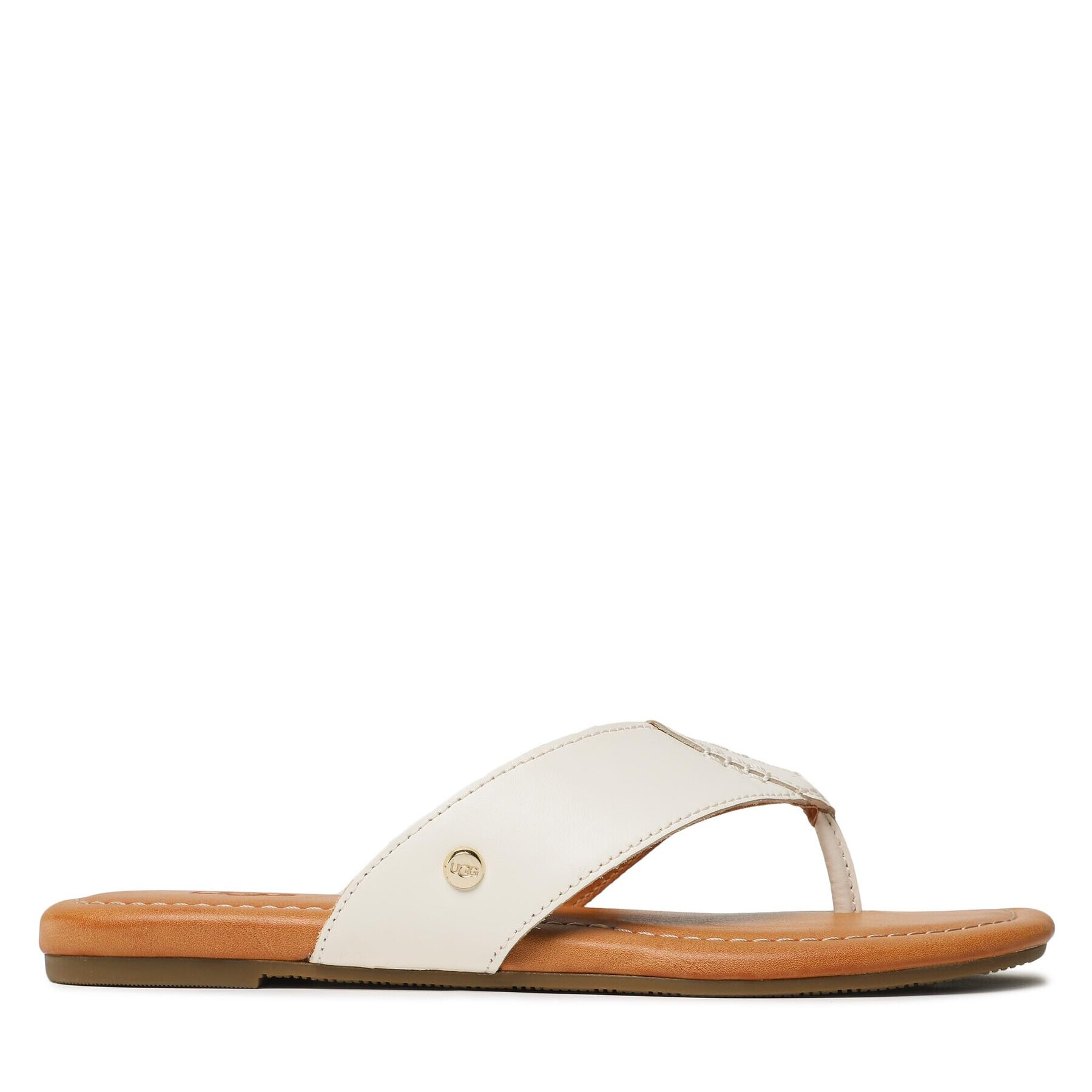 Ugg Flip flop W Carey Flip 1142177 Alb - Pled.ro