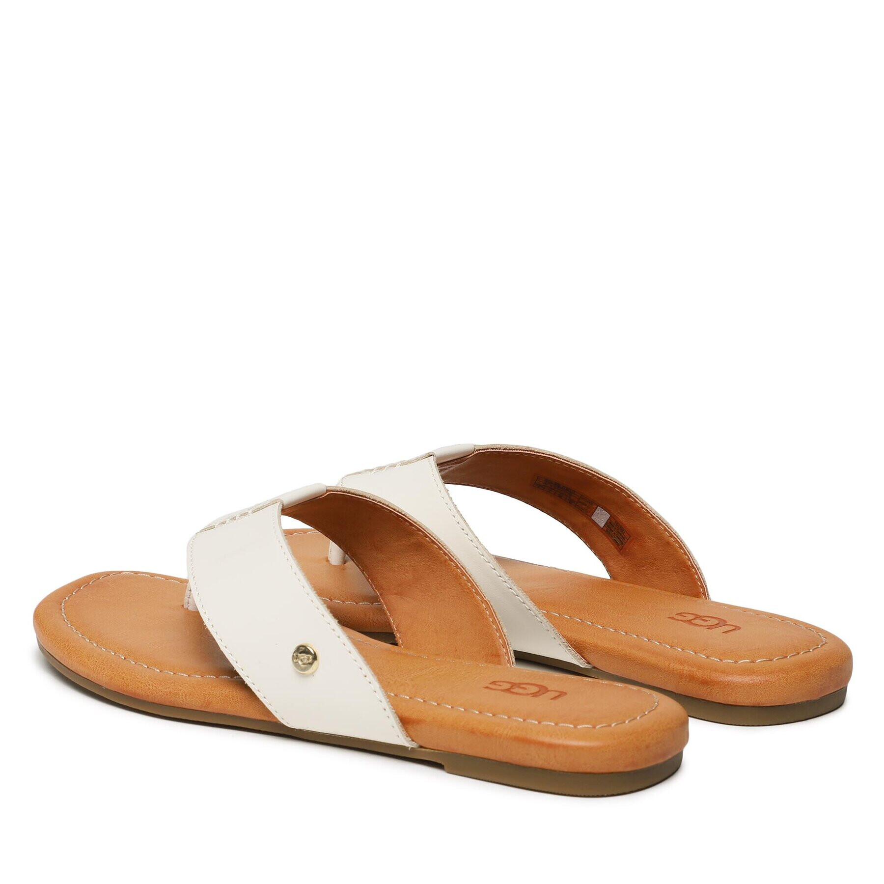 Ugg Flip flop W Carey Flip 1142177 Alb - Pled.ro