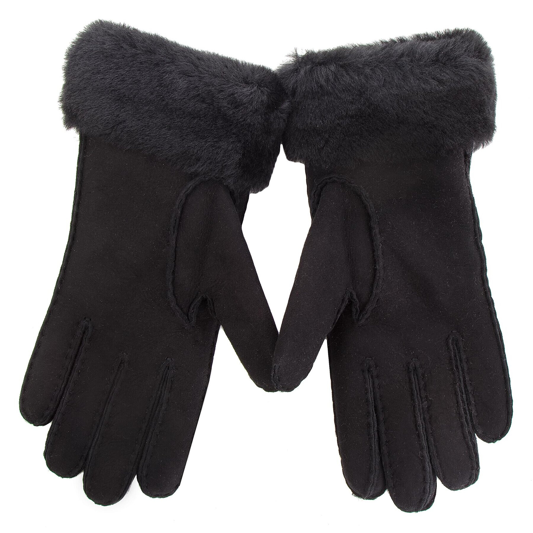 Ugg Mănuși de Damă W Turn Cuff Glove 17369 Negru - Pled.ro