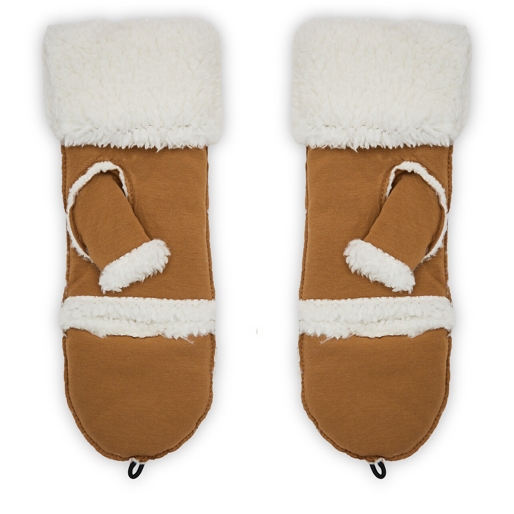 Ugg Mănuși de Damă W Bonded Fleece Flip Mitten 22706 Maro - Pled.ro