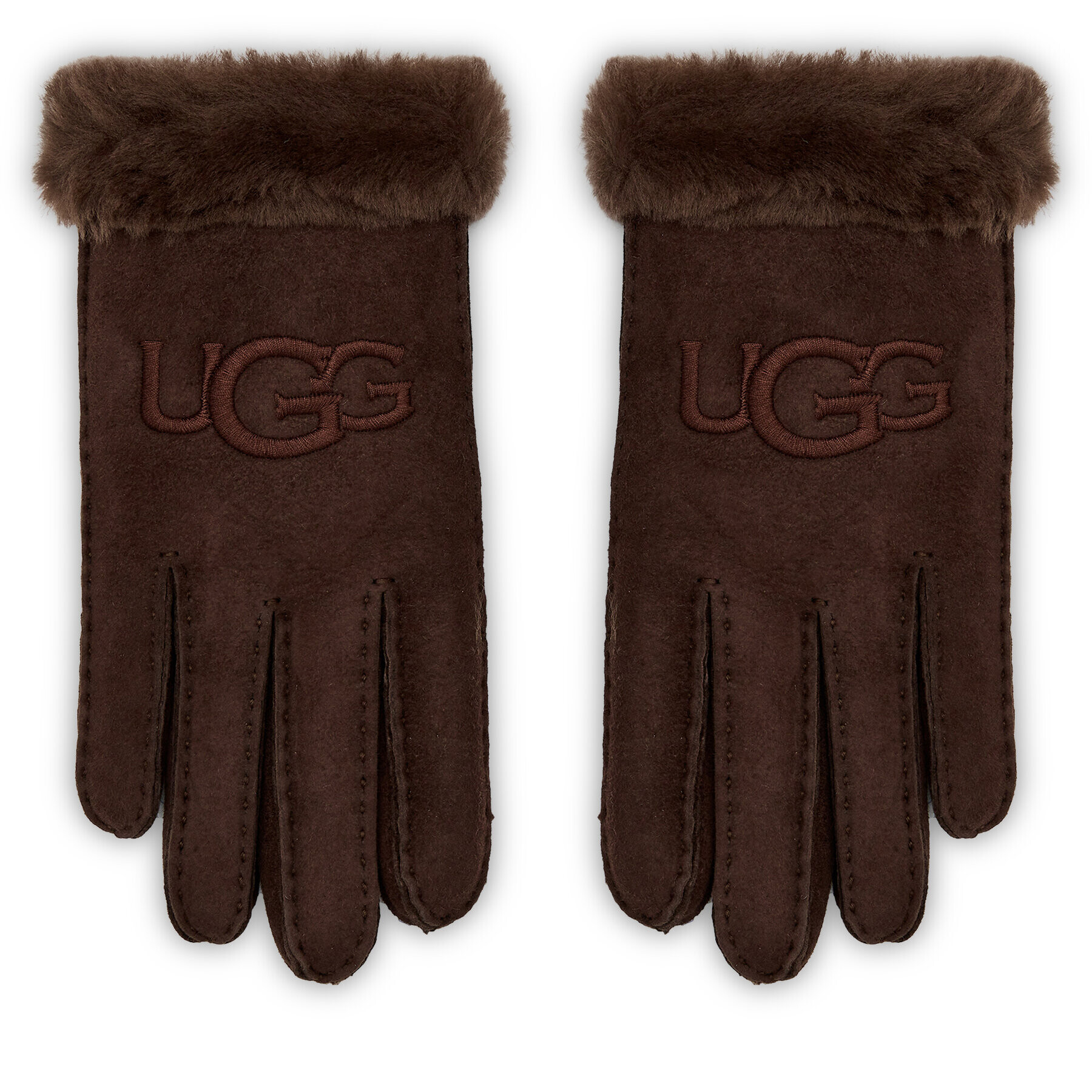 Ugg Mănuși de Damă W Sheepskin Embroider Glove 20931 Vișiniu - Pled.ro