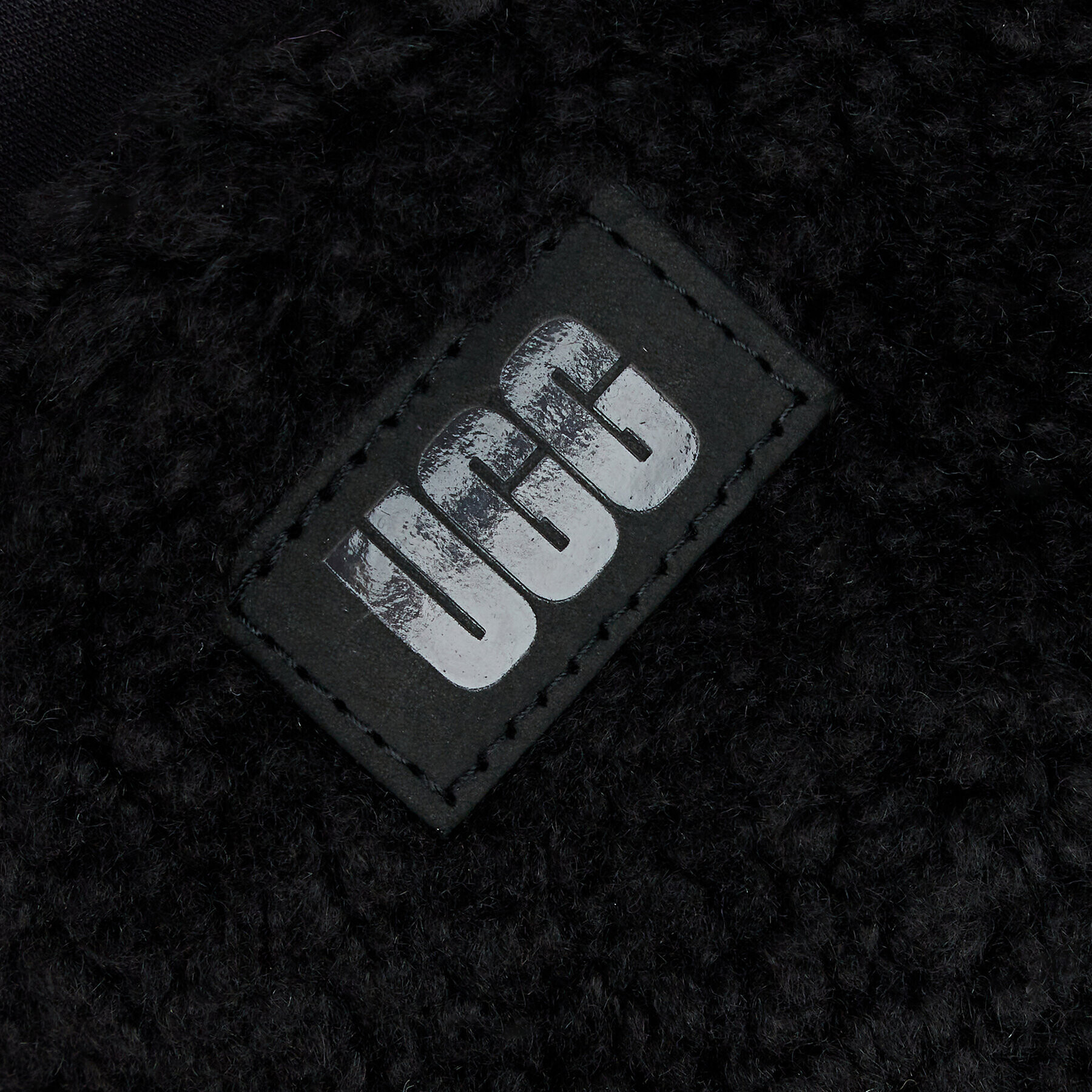 Ugg Mănuși de Damă W Sherpa Mitten W Logo Tape 21631 Negru - Pled.ro