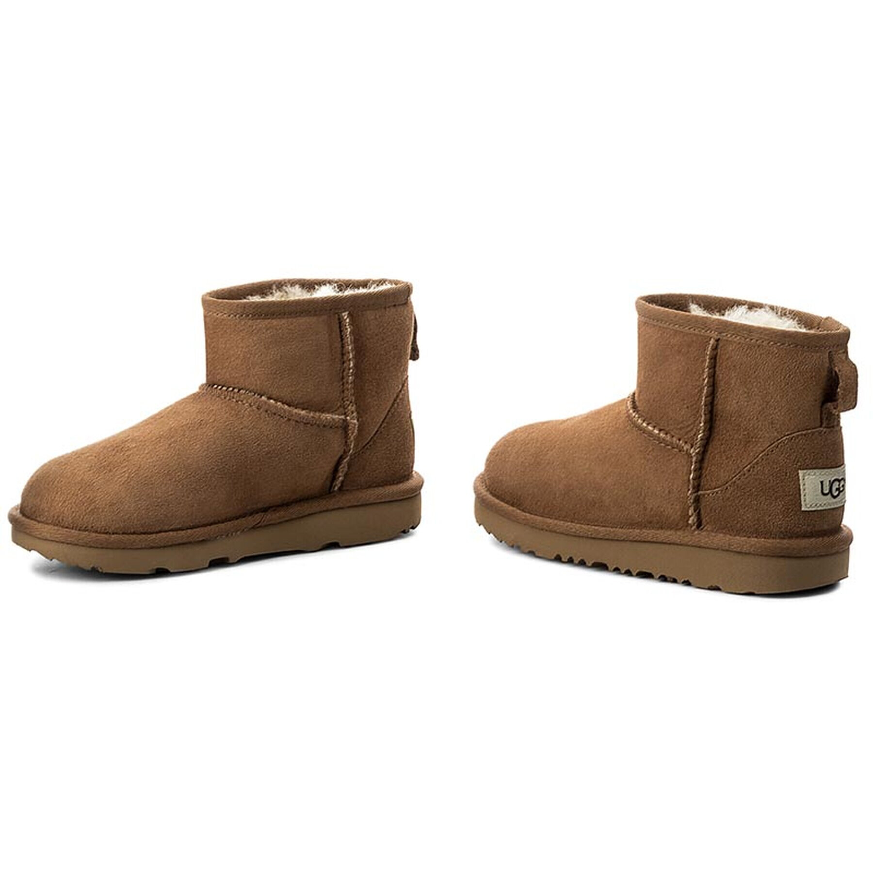 Ugg Pantofi Classic Mini II 1017715K Maro - Pled.ro