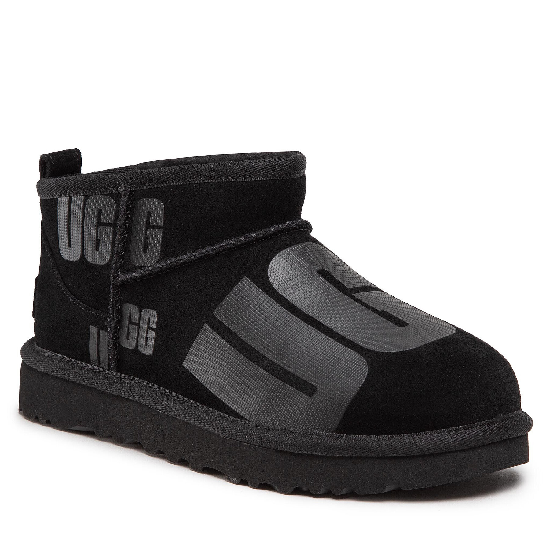 Ugg Pantofi Classic Mini Scatter Graphic 1130573 Negru - Pled.ro