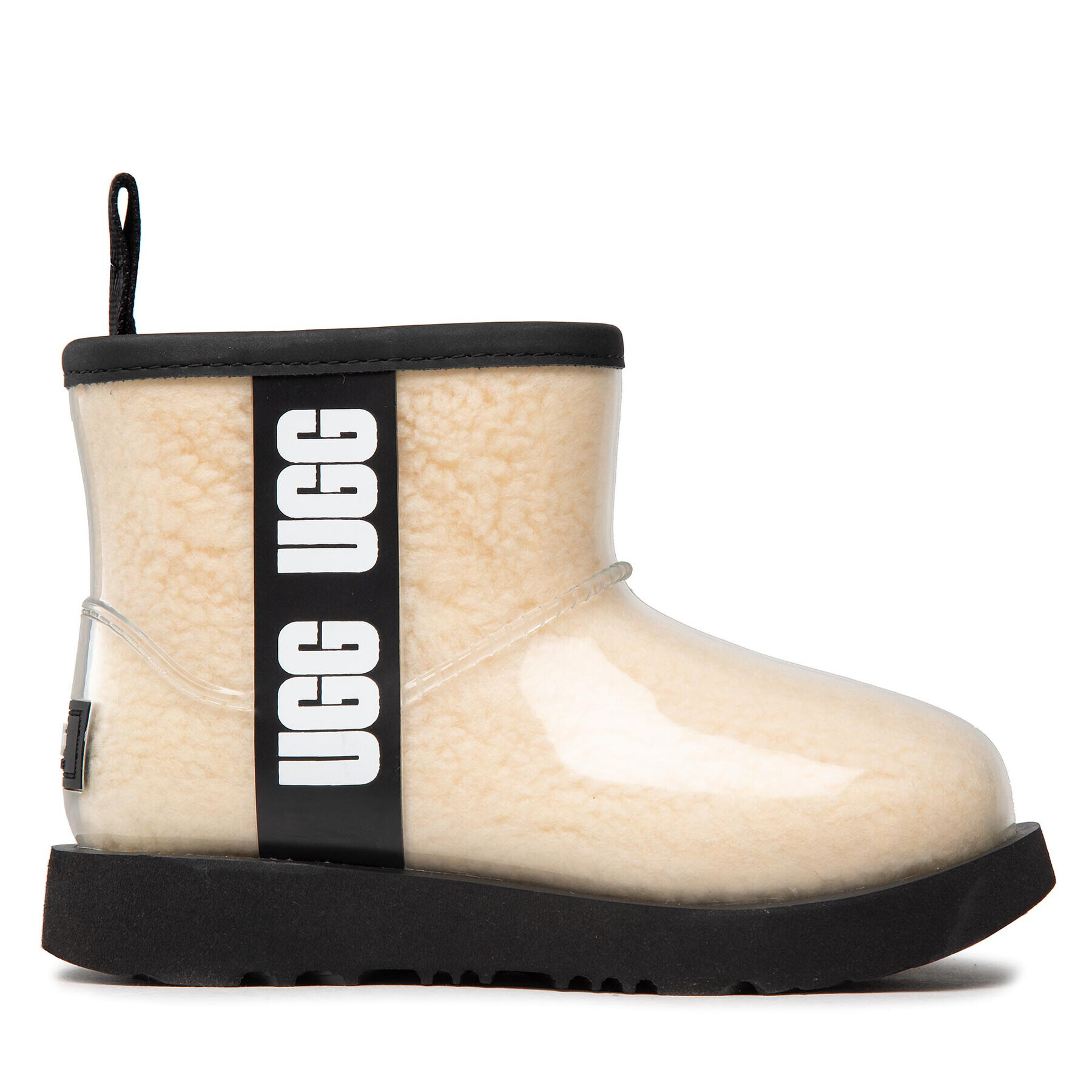 Ugg Pantofi Kids' Classic Clear Mini II 1112386K Bej - Pled.ro