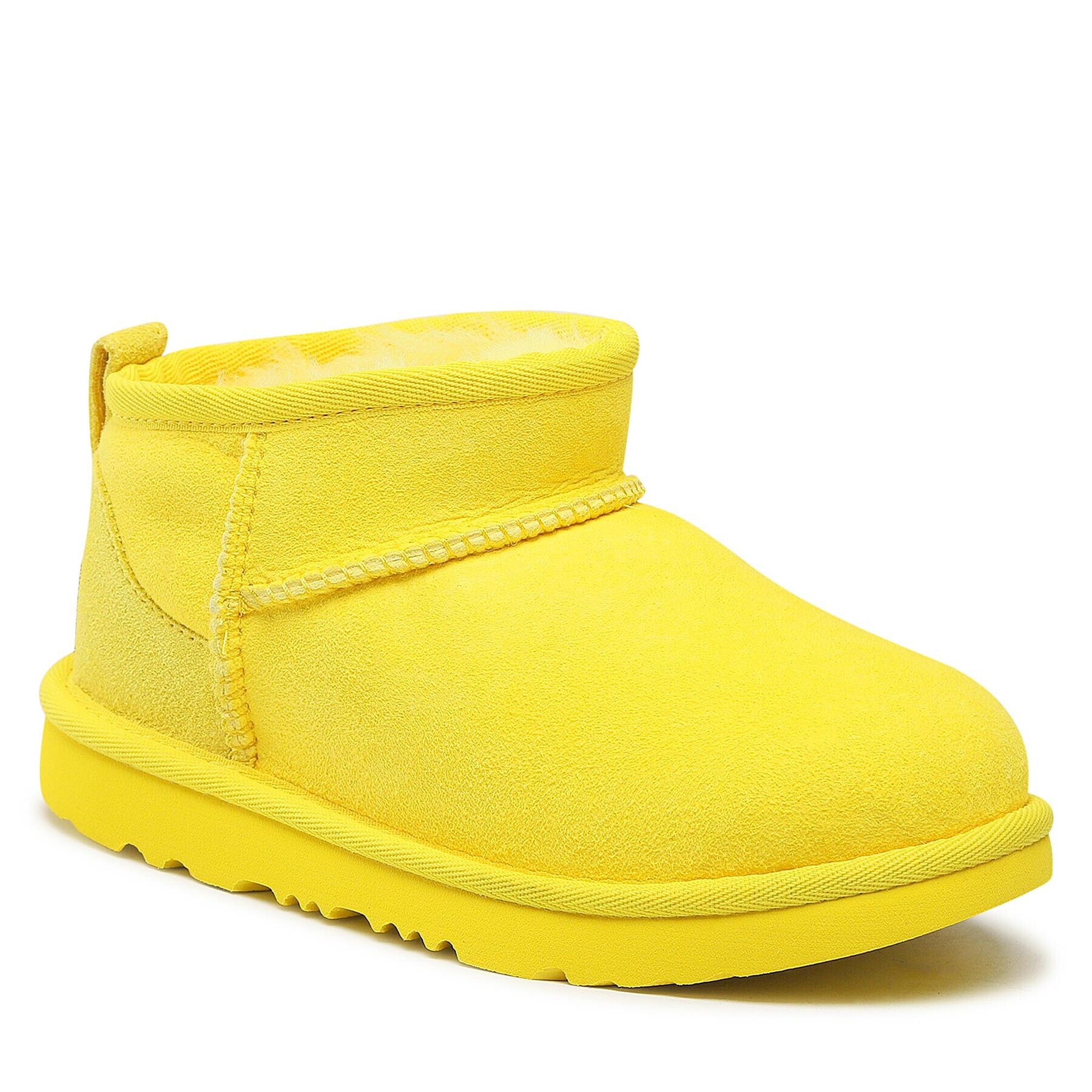 Ugg Pantofi Kids' Classic Ultra Mini 1130750K Galben - Pled.ro