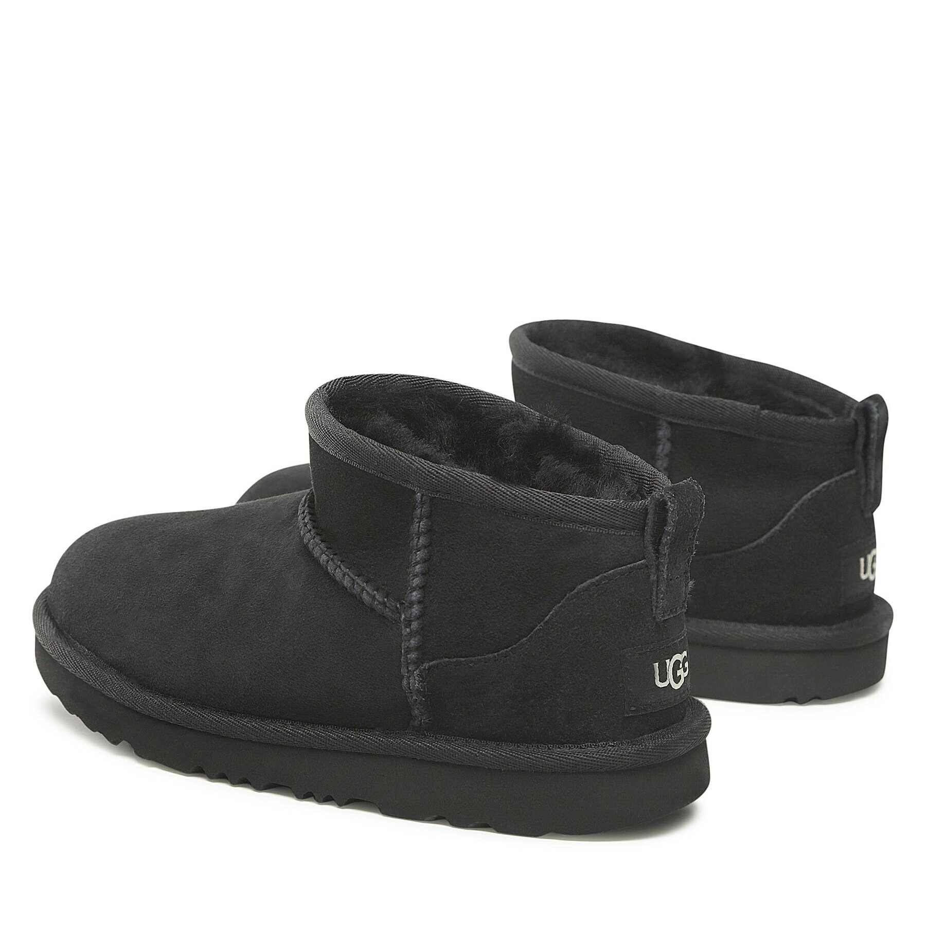 Ugg Pantofi Kids' Classic Ultra Mini 1130750K Negru - Pled.ro