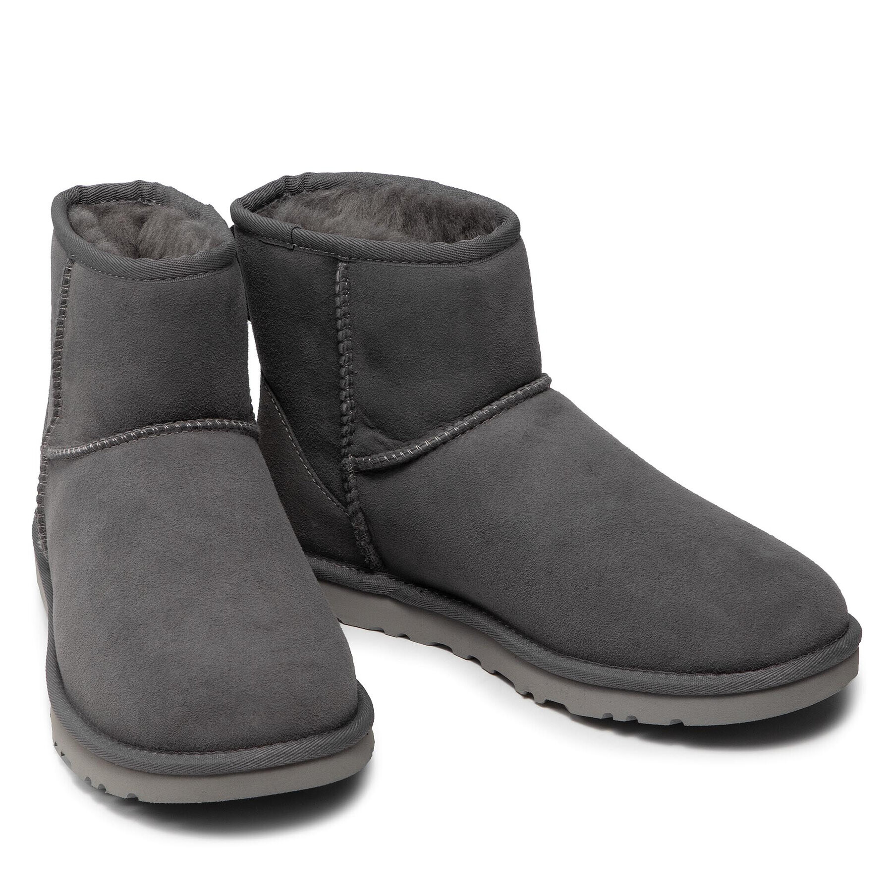 Ugg Pantofi M Classic Mini 1002072 Gri - Pled.ro