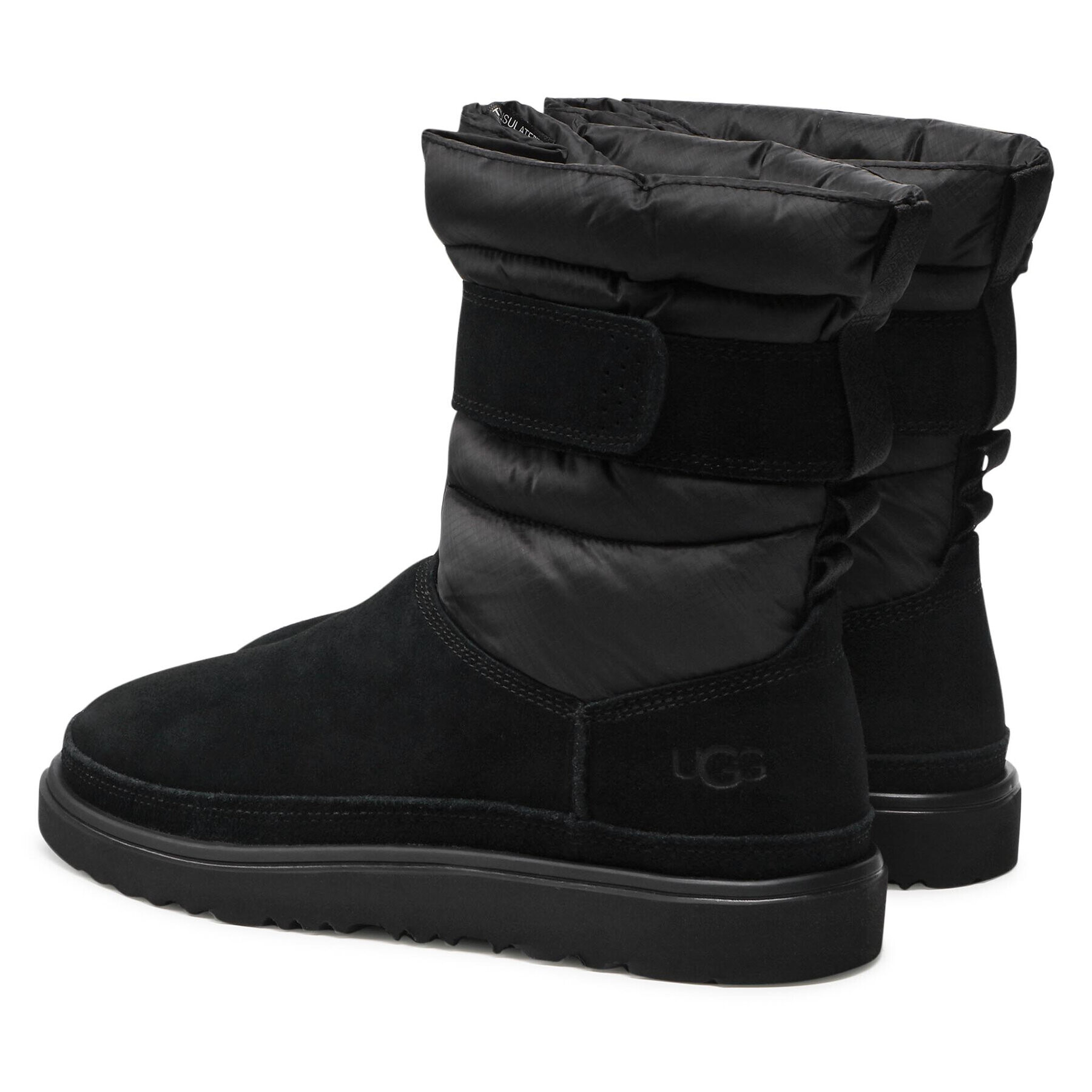 Ugg Pantofi M Classic Short Pull-On Weather 1120847 Negru - Pled.ro