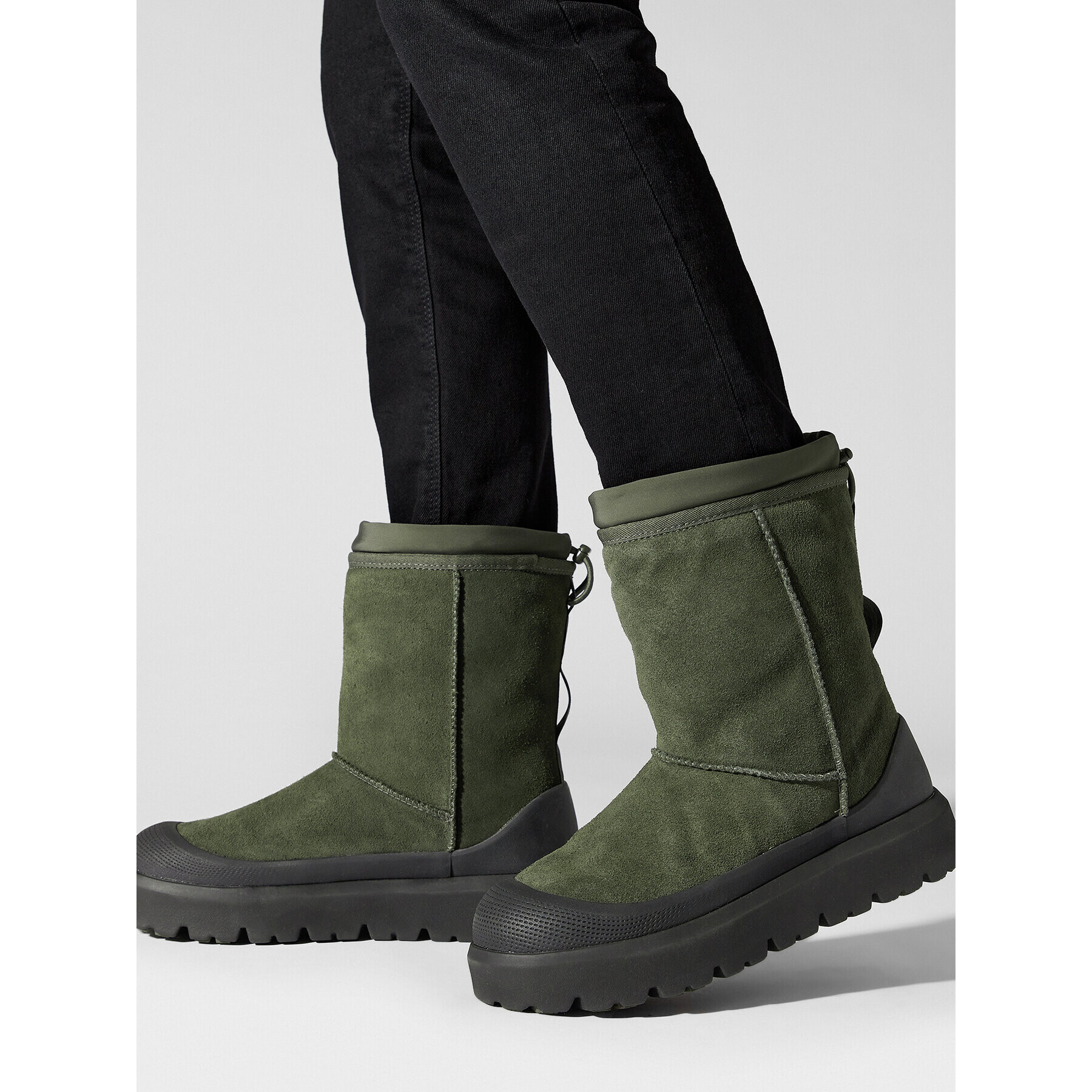 Ugg Cizme de zăpadă M Classic Short Weather Hybrid 1143992 Kaki - Pled.ro