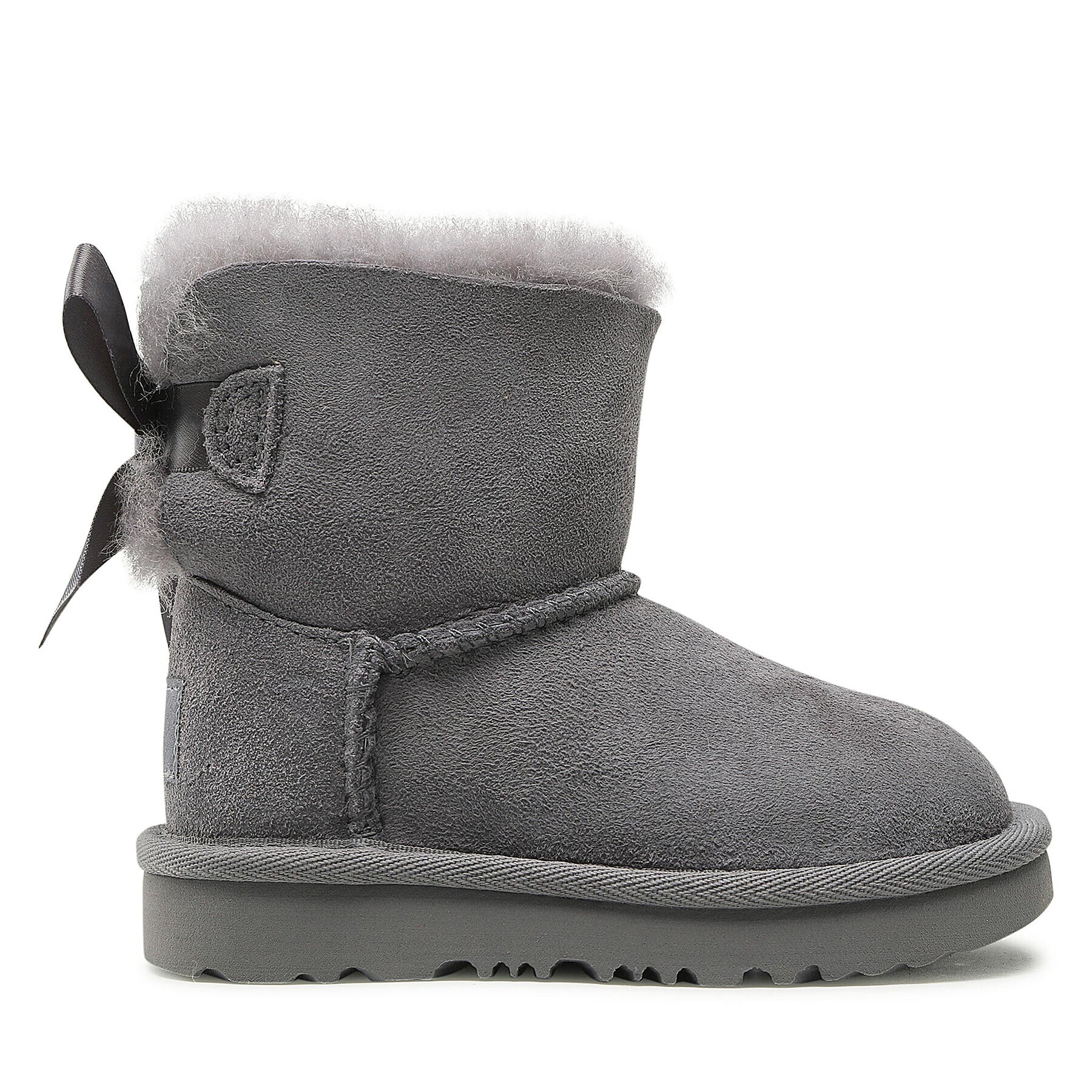 Ugg Pantofi T Bailey Bow II 1017397T Gri - Pled.ro