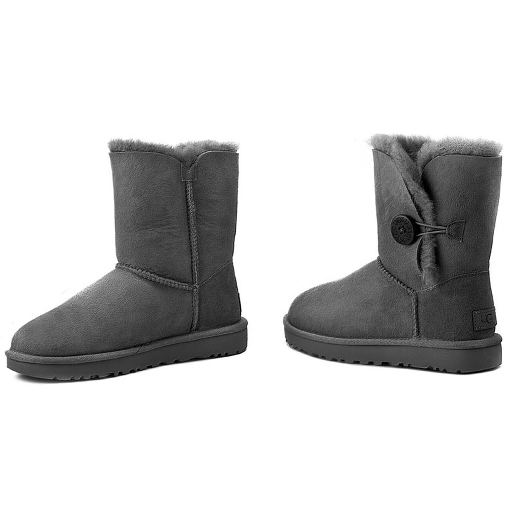 Ugg Cizme de zăpadă W Bailey Button II 1016226 Gri - Pled.ro