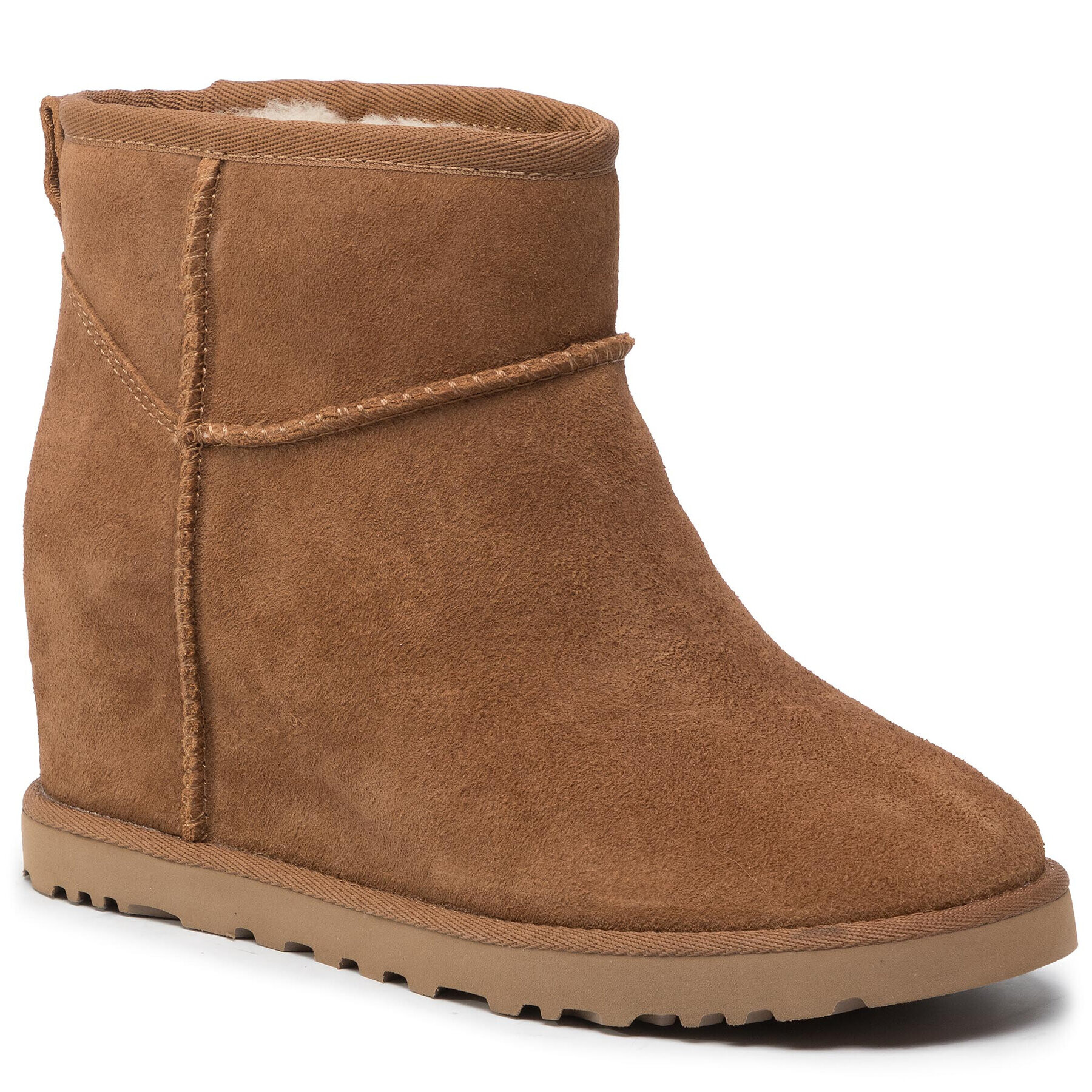 Ugg Pantofi W Classic Femme Mini 1104609 Maro - Pled.ro