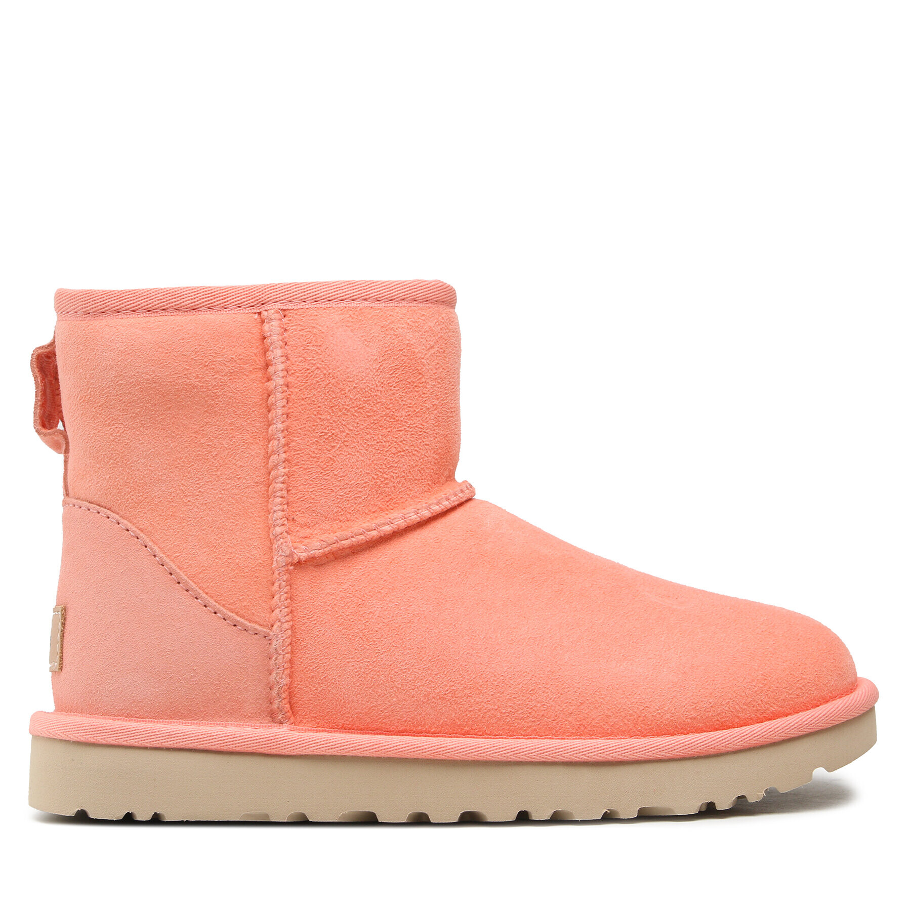 Ugg Pantofi W Classic Mini II 1016222 Coral - Pled.ro