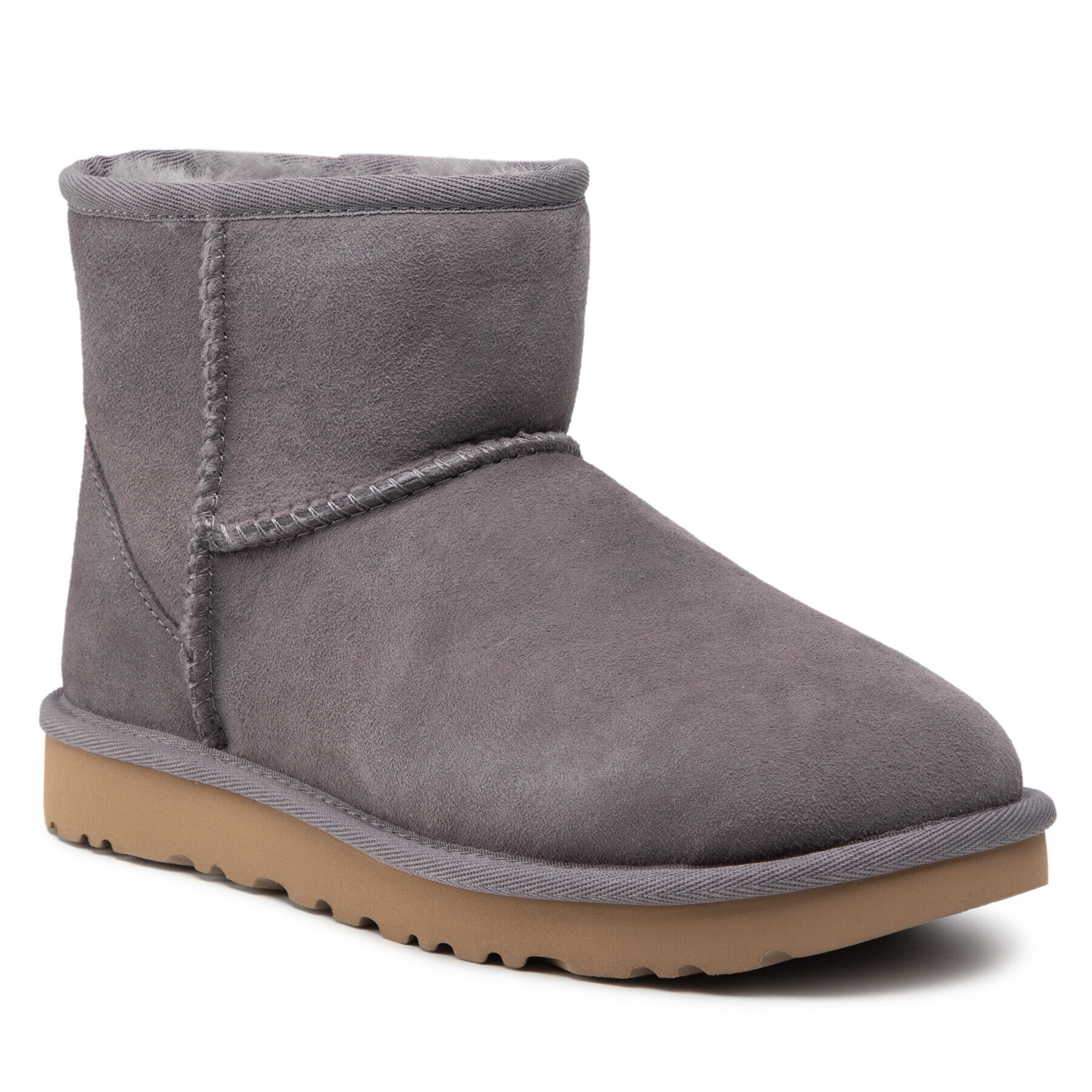 Ugg Pantofi W Classic Mini II 1016222 Gri - Pled.ro