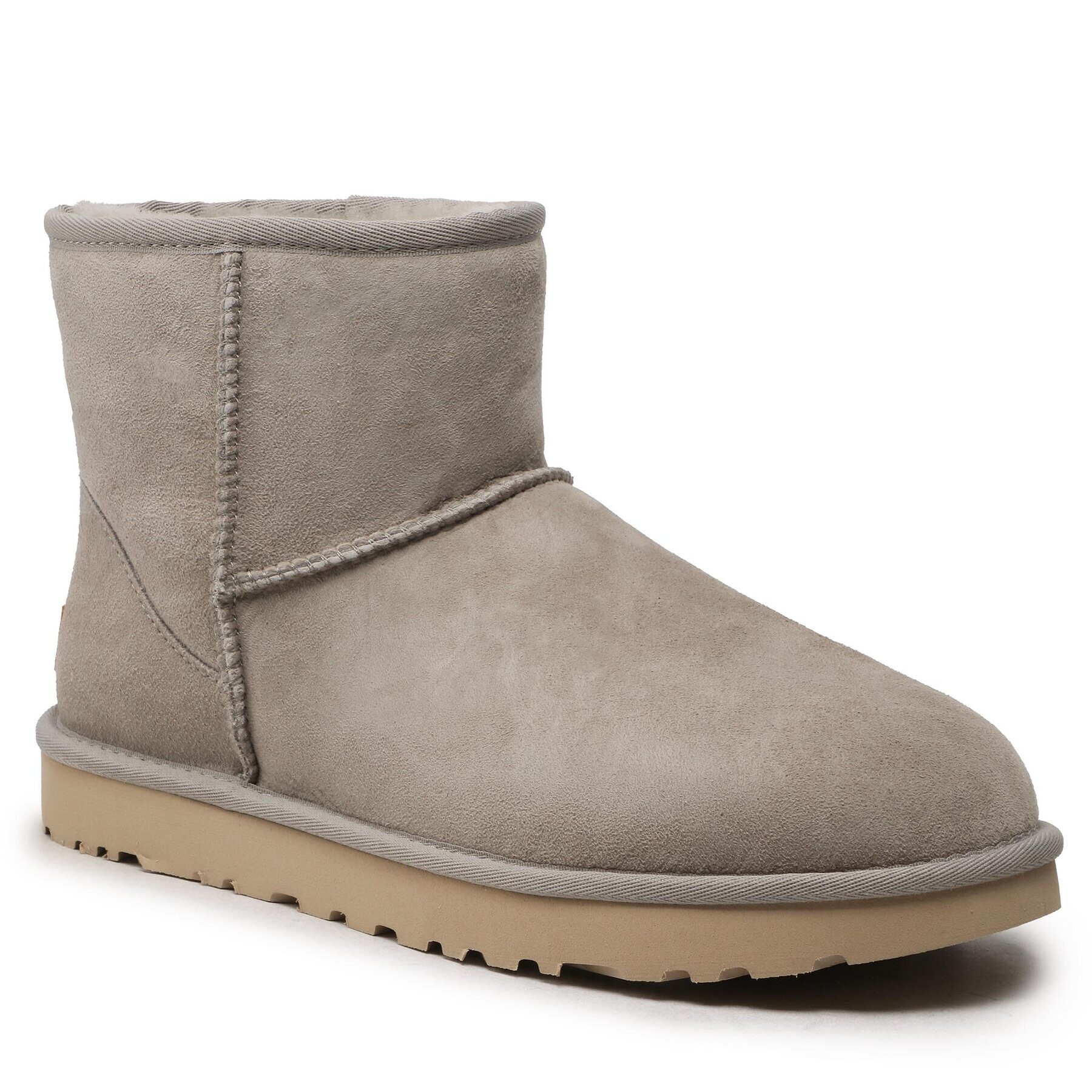 Ugg Pantofi W Classic Mini II 1016222 Gri - Pled.ro