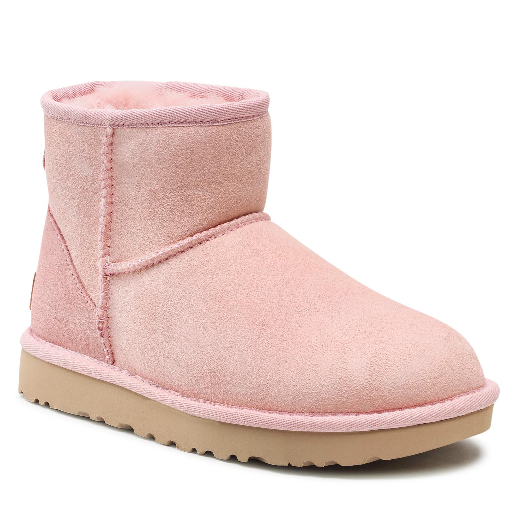 Ugg Pantofi W Classic Mini II 1016222 Roz - Pled.ro