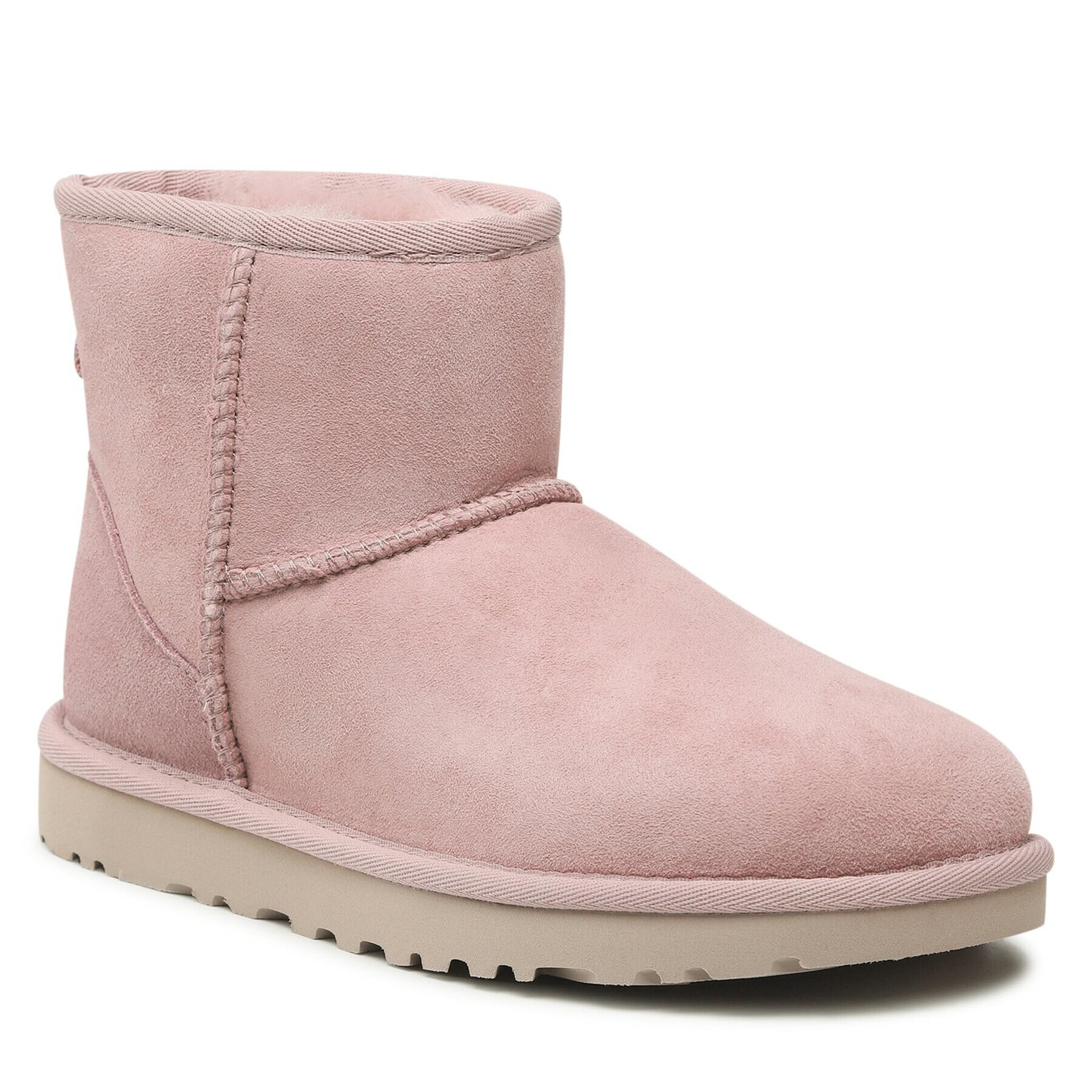 Ugg Pantofi W Classic Mini II 1016222 Roz - Pled.ro