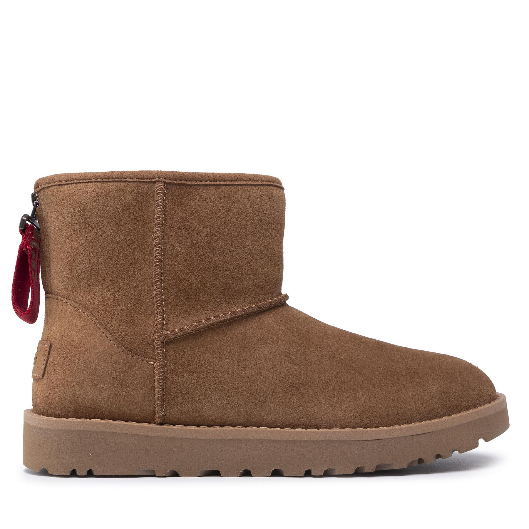 Ugg Pantofi W Classic Mini Logo Zip 1122671 Maro - Pled.ro