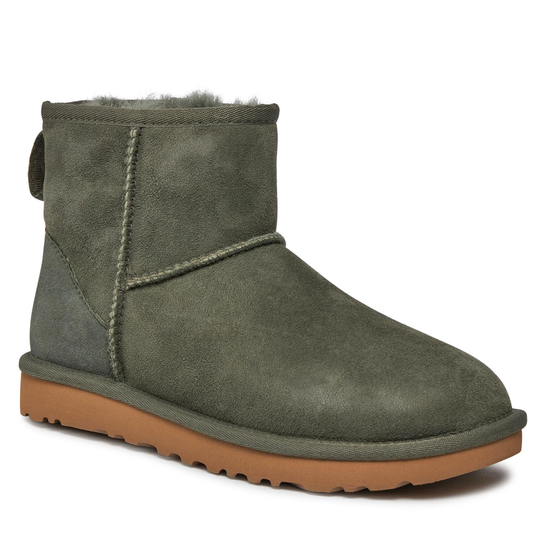 Ugg Pantofi W Classic Mini Regenerate 1137050 Verde - Pled.ro