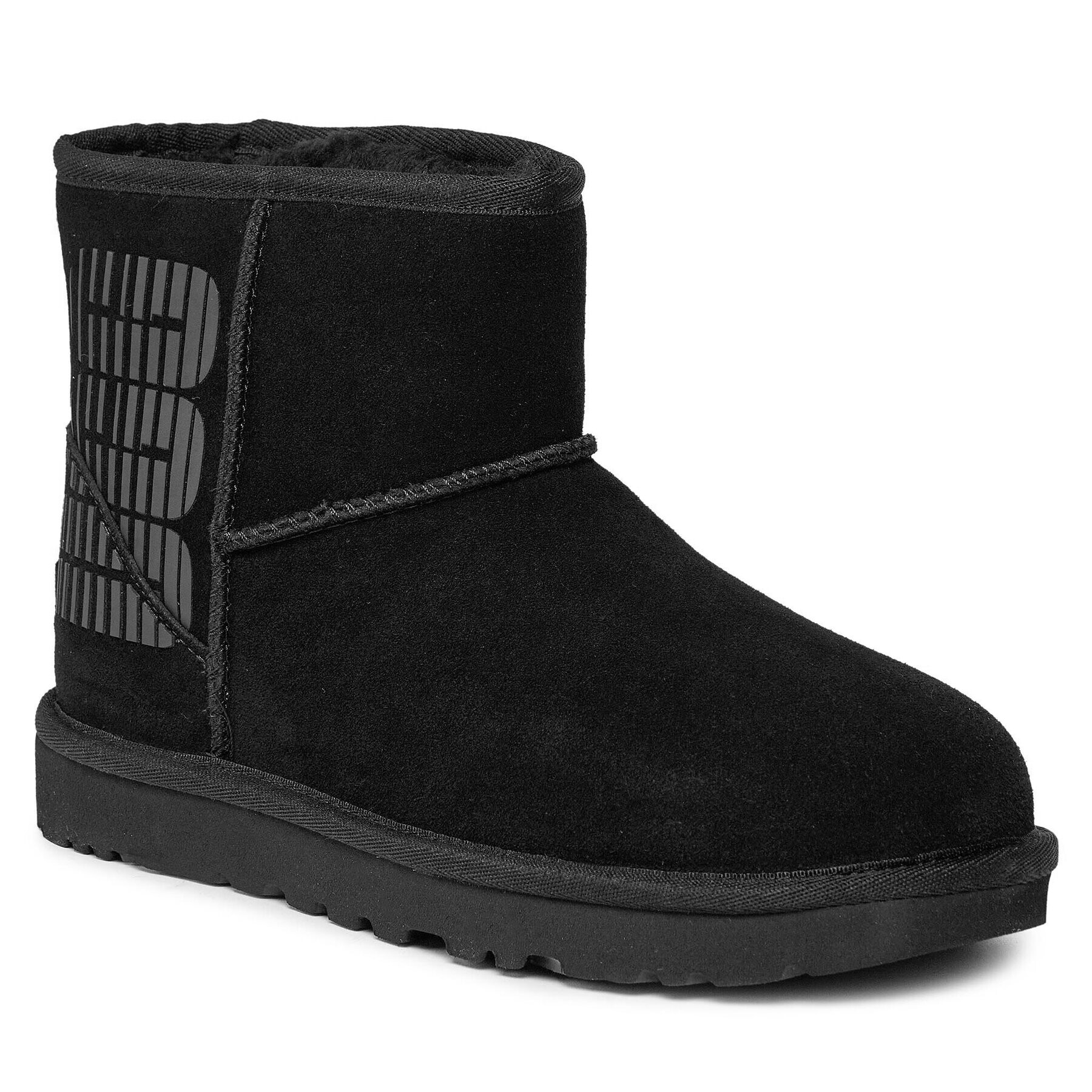 Ugg Pantofi W Classic Mini Side Logo 1144057 Negru - Pled.ro