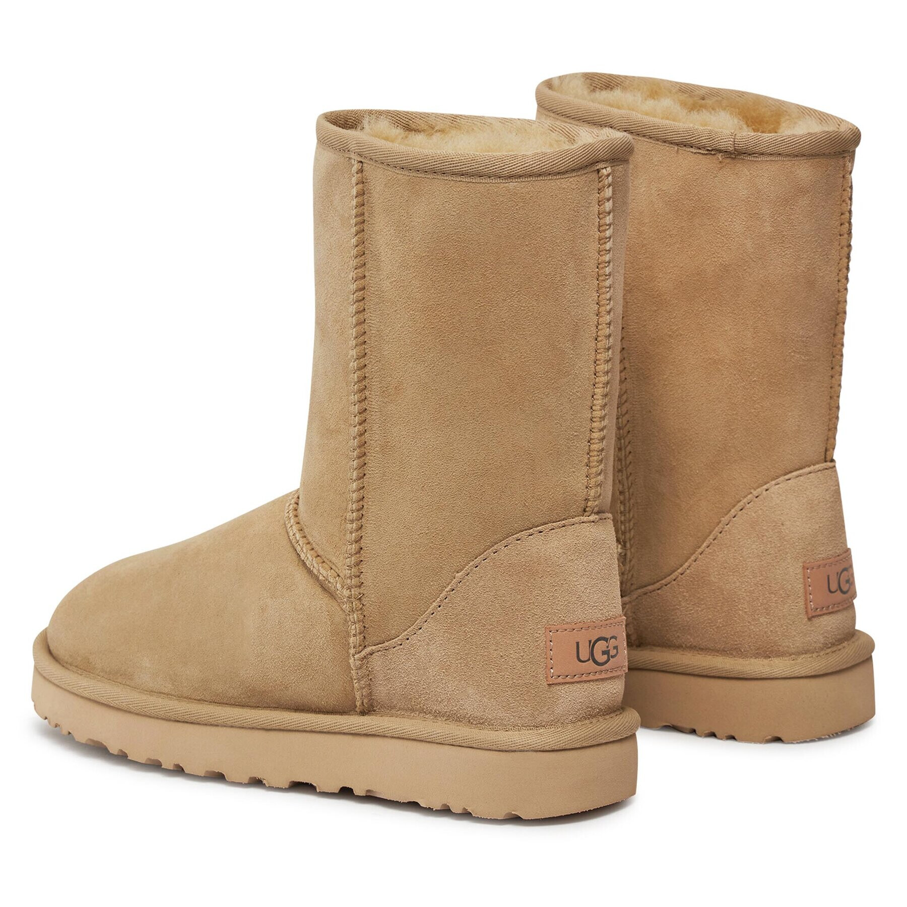 Ugg Cizme de zăpadă W Classic Short II 1016223 Bej - Pled.ro