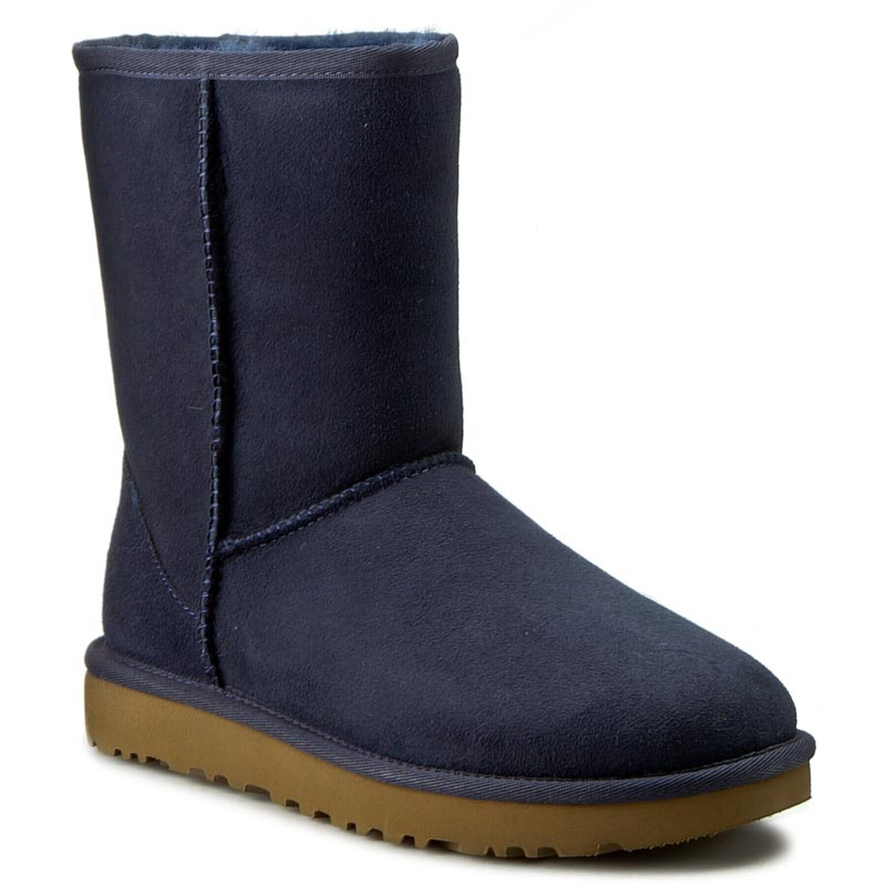 Ugg Pantofi W Classic Short II 1016223 Bleumarin - Pled.ro