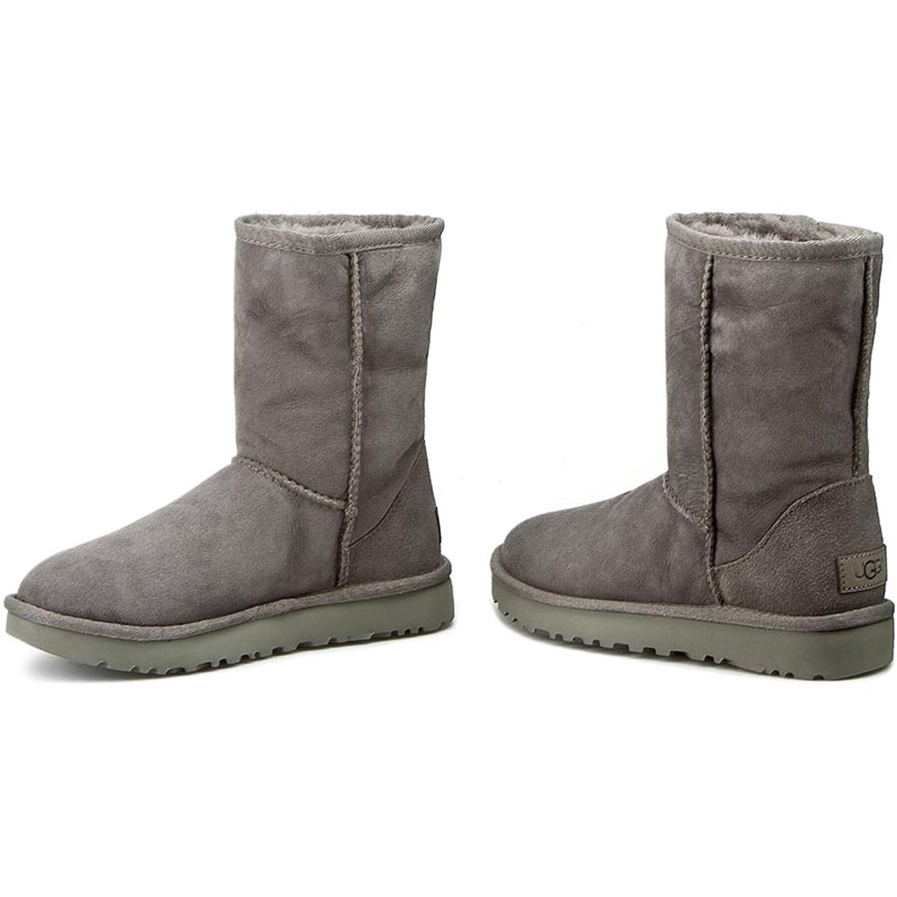 Ugg Cizme de zăpadă W Classic Short II 1016223 Gri - Pled.ro