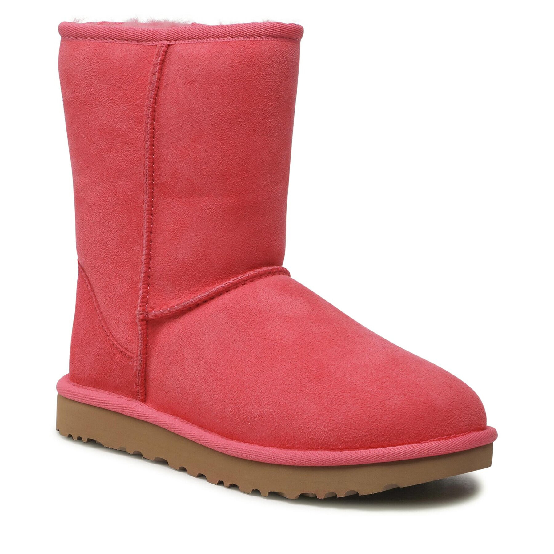 Ugg Pantofi W Classic Short II 1016223 Roz - Pled.ro