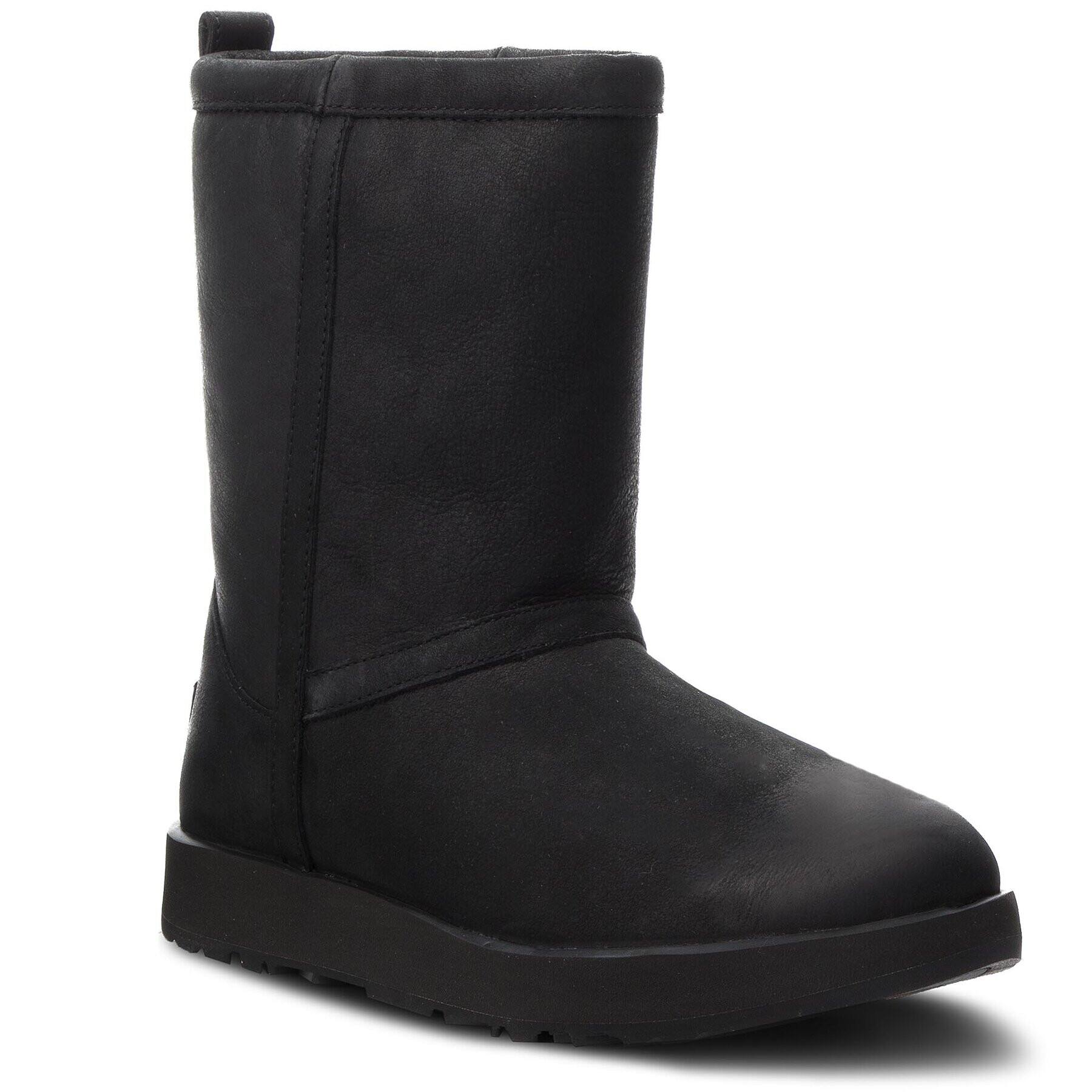 Ugg Pantofi W Classic Short L Waterproof 1017509 Negru - Pled.ro