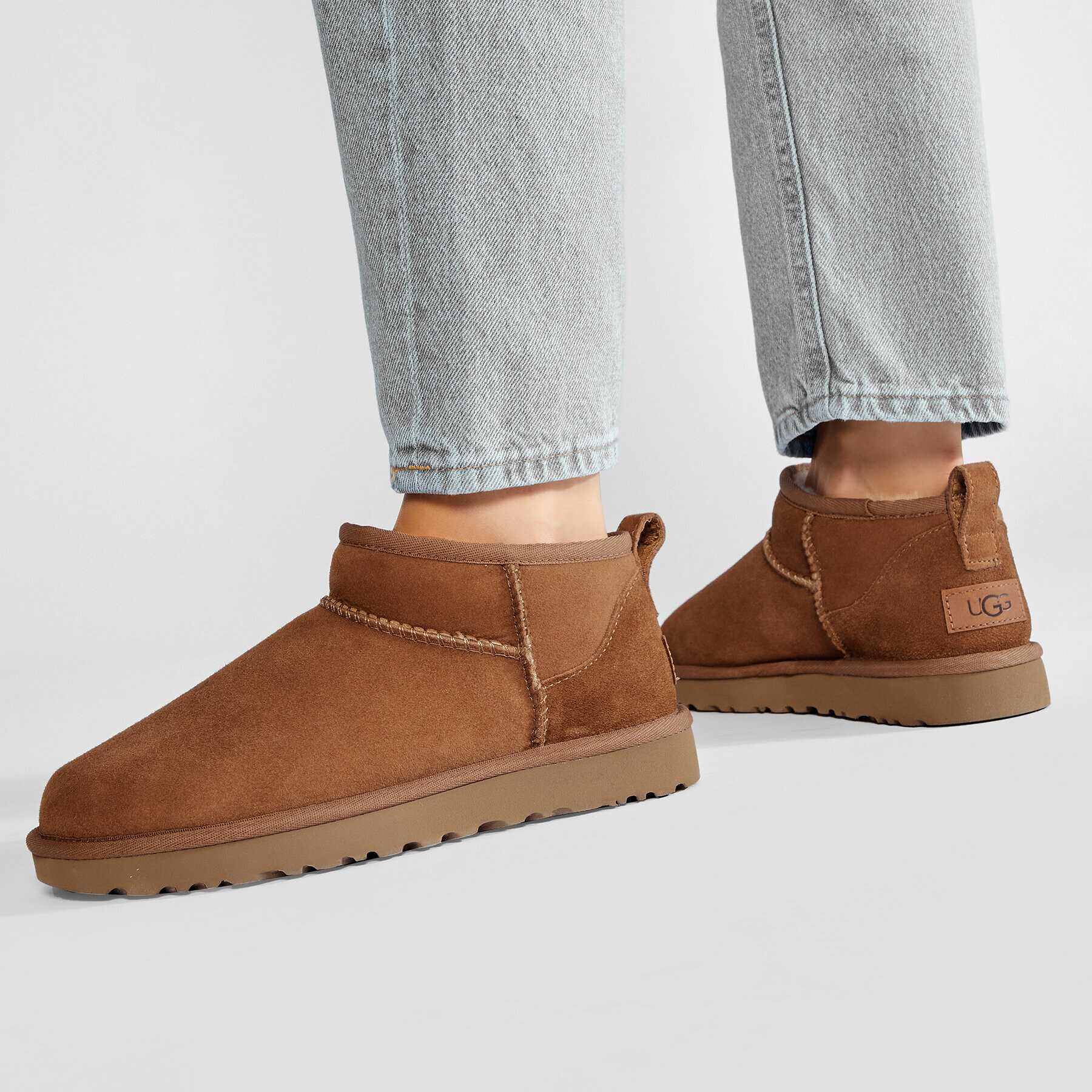 Ugg Cizme de zăpadă W Classic Ultra Mini 1116109 Maro - Pled.ro