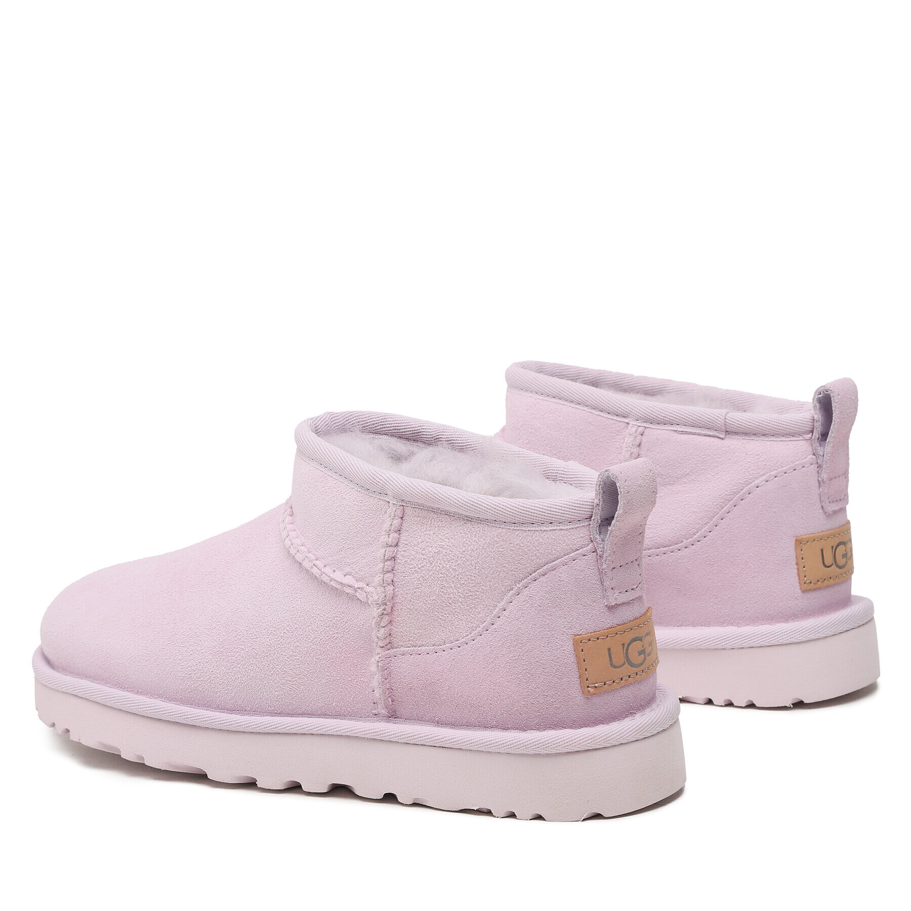 Ugg Pantofi W Classic Ultra Mini 1116109 Violet - Pled.ro