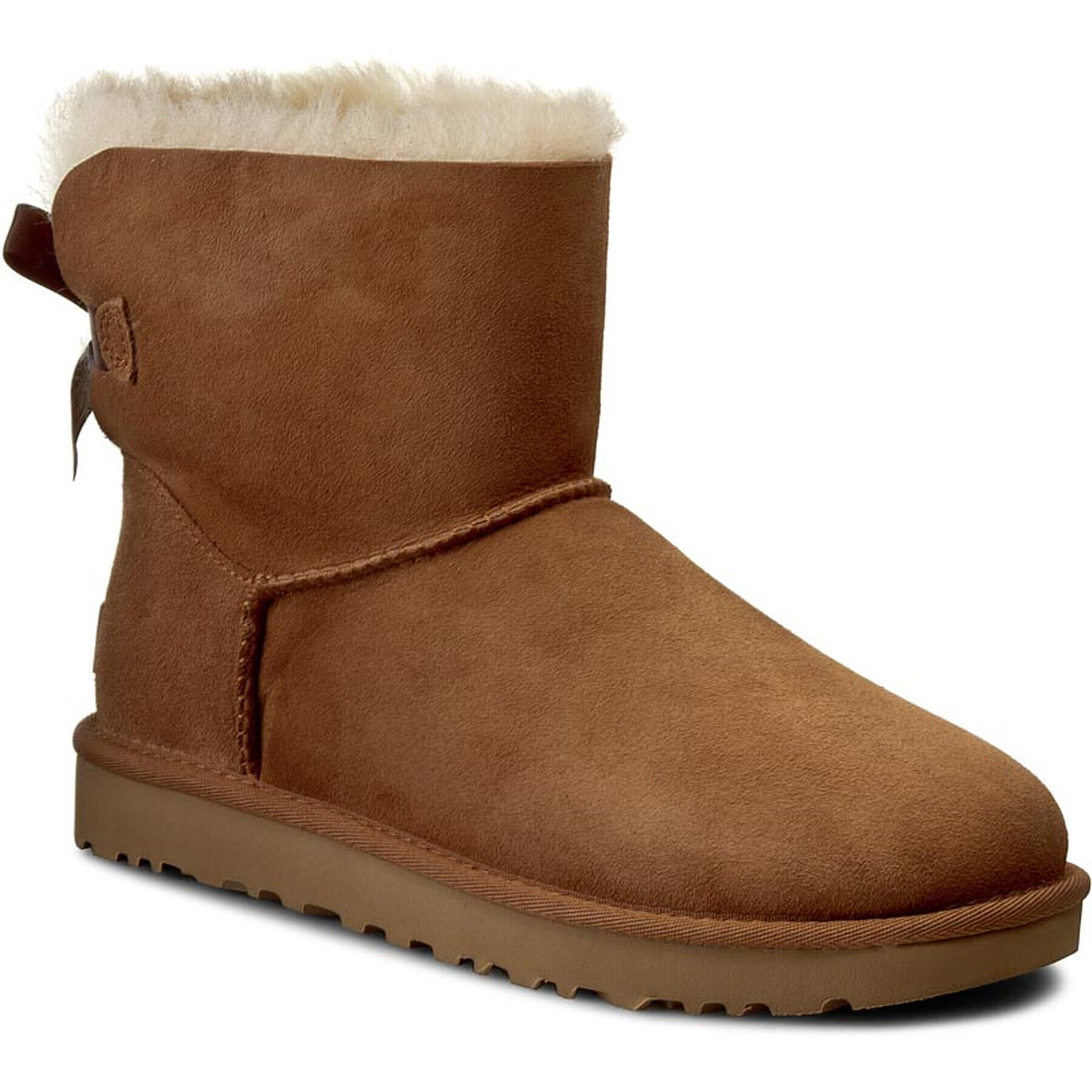 Ugg Cizme de zăpadă W Mini Bailey Bow II 1016501 Maro - Pled.ro