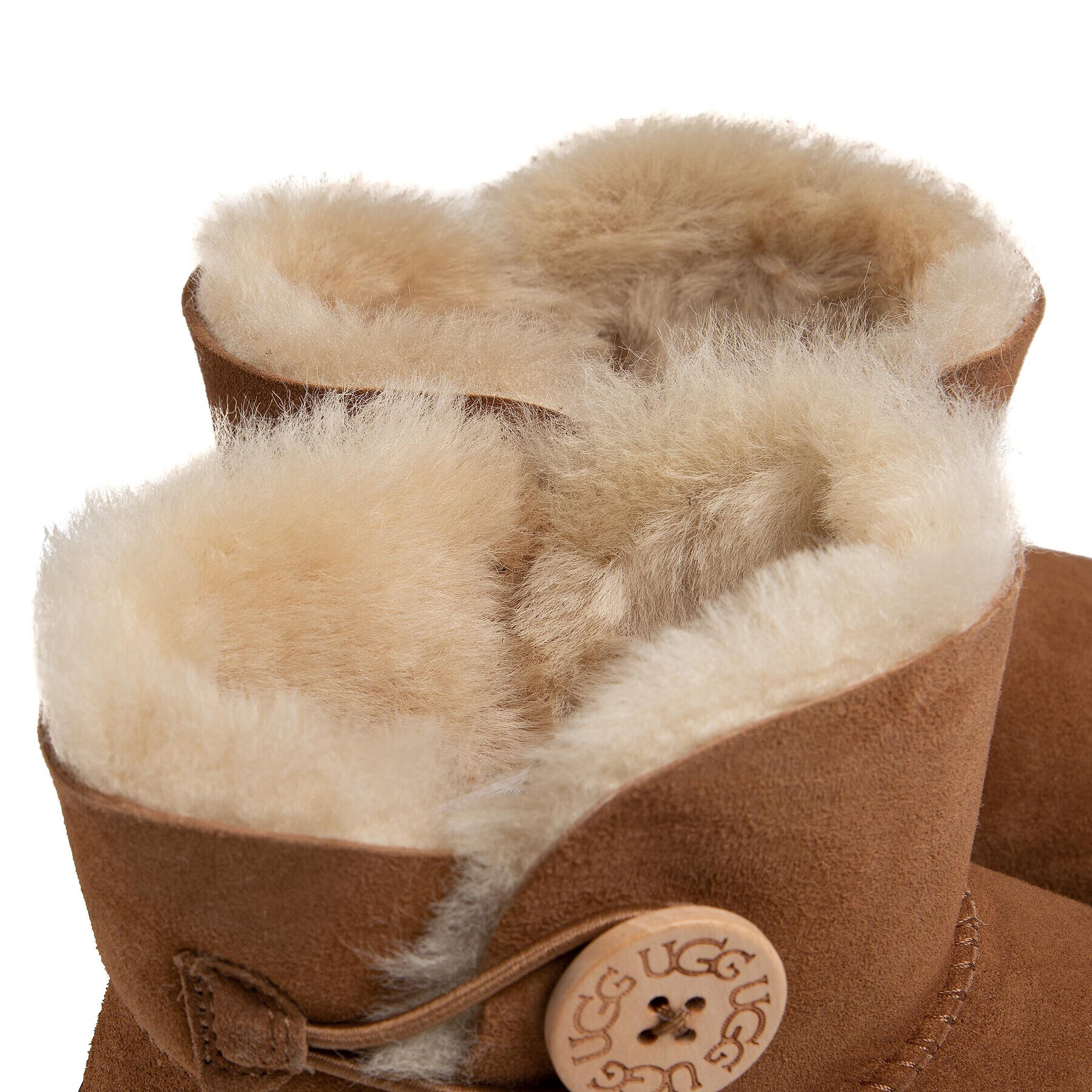 Ugg Cizme de zăpadă W Mini Bailey Button II 1016422 Maro - Pled.ro