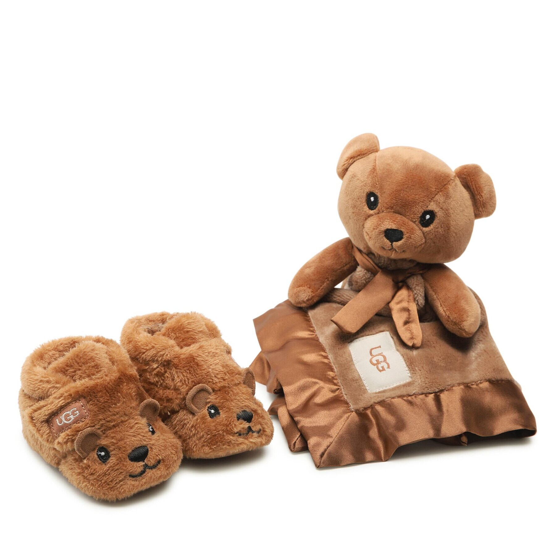 Ugg Papuci de casă Bixbee I Lovey Bear Stuffie 1130354I Maro - Pled.ro