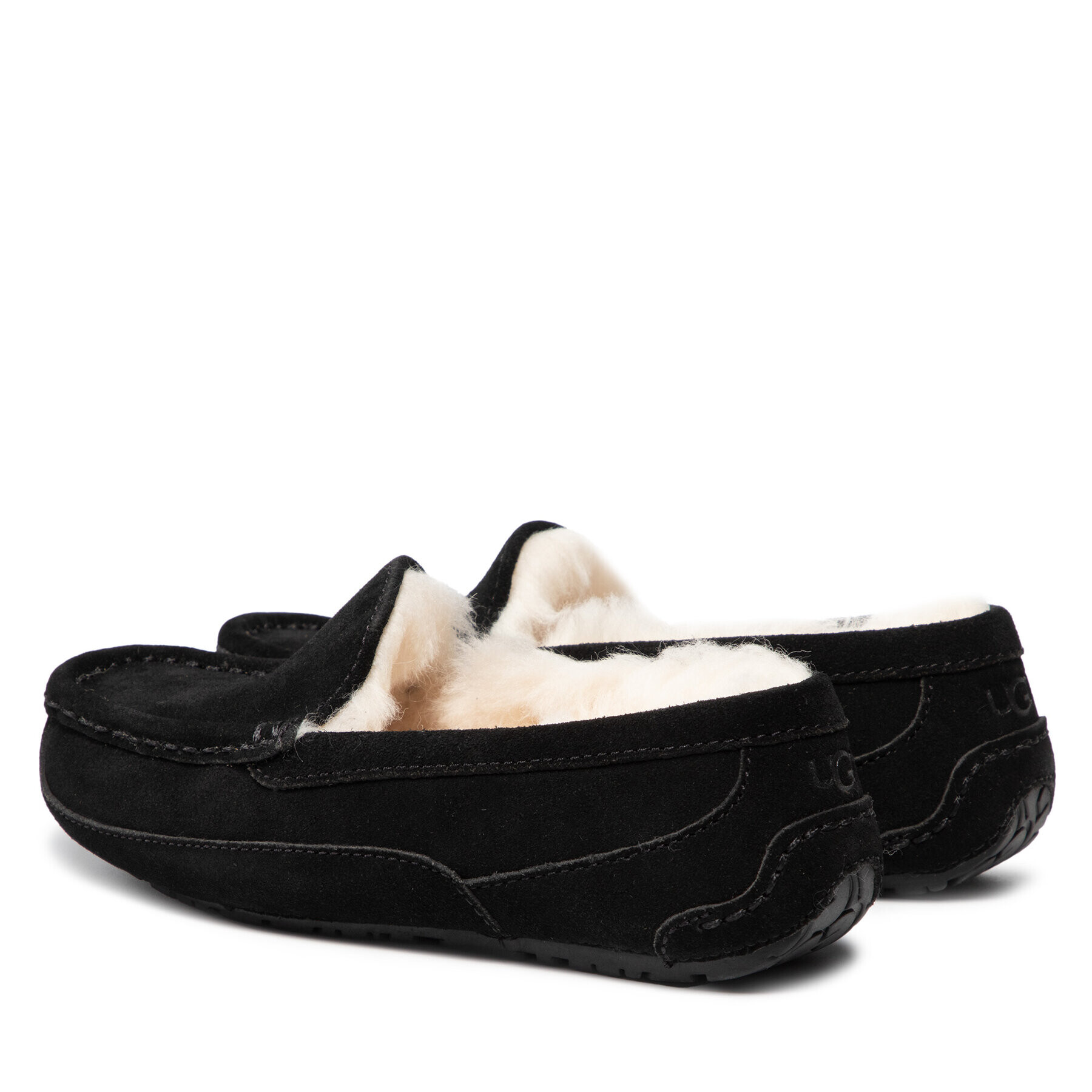 Ugg Papuci de casă K Ascot 1120886K Negru - Pled.ro