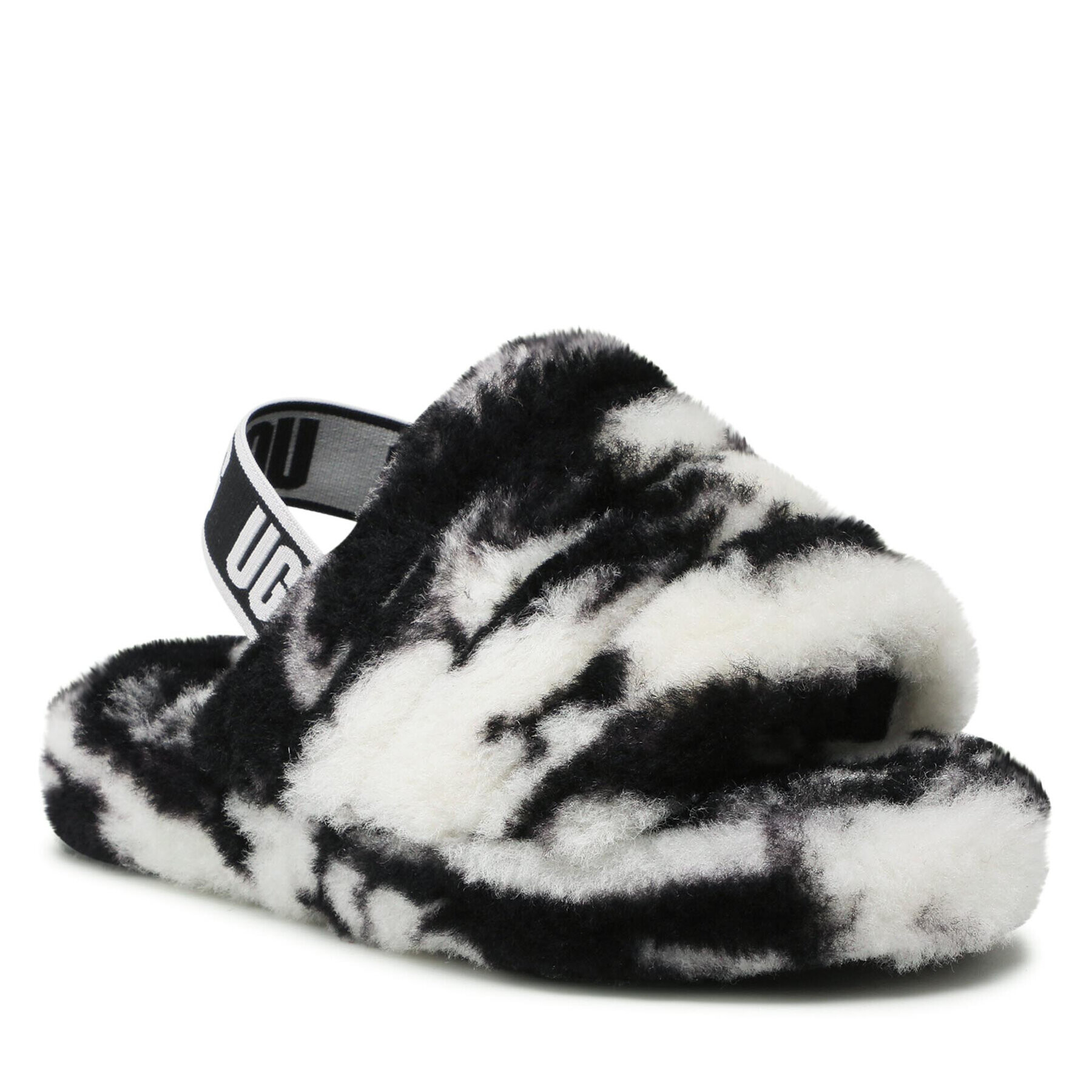 Ugg Papuci de casă K Fluxx Yeah Slide Marble 1123636K Negru - Pled.ro