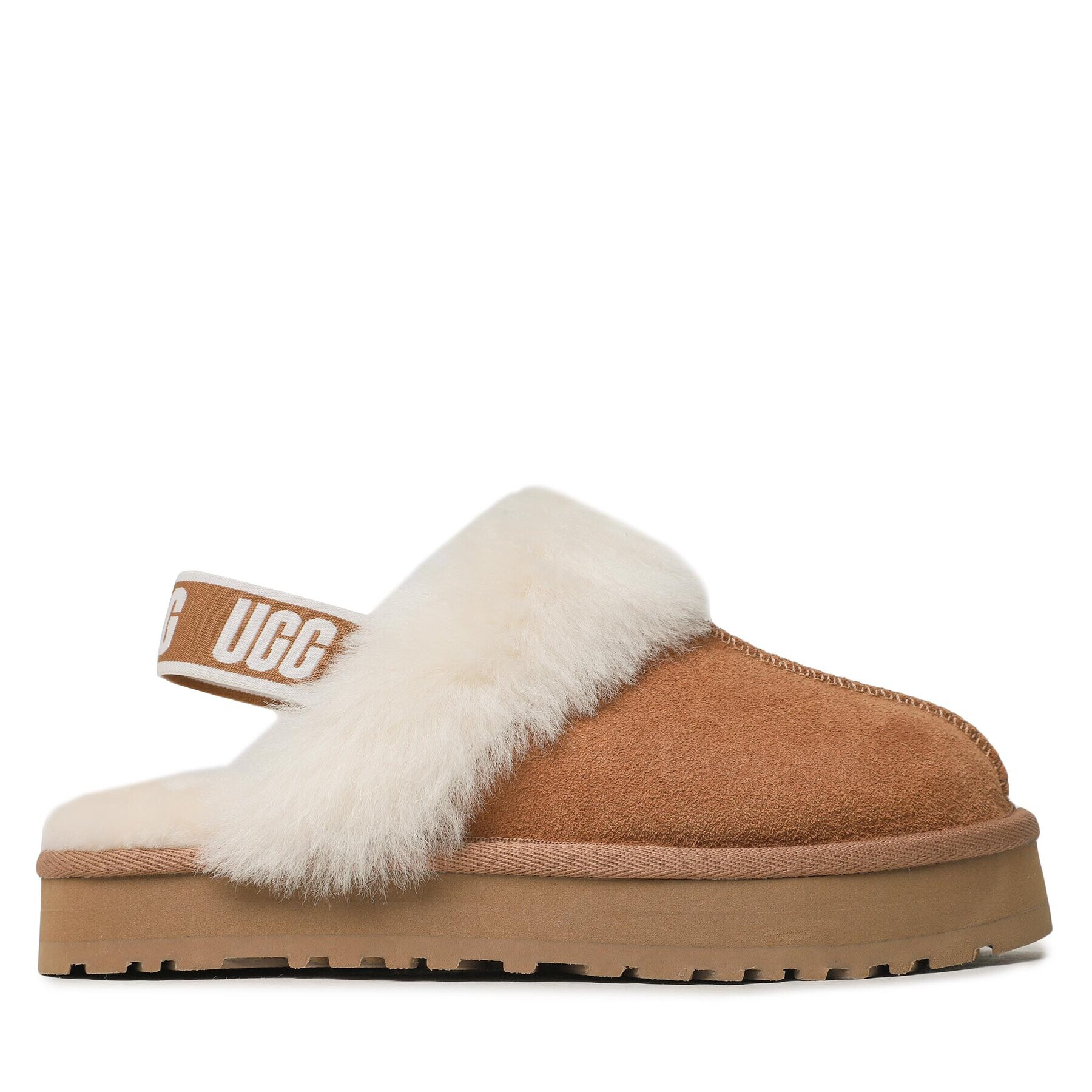 Ugg Papuci de casă K Funkette 1130395K Maro - Pled.ro