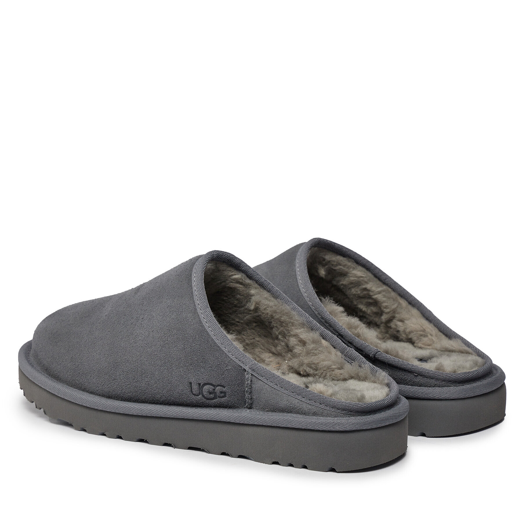 Ugg Papuci de casă M Classic Slip-On 1129290 Gri - Pled.ro