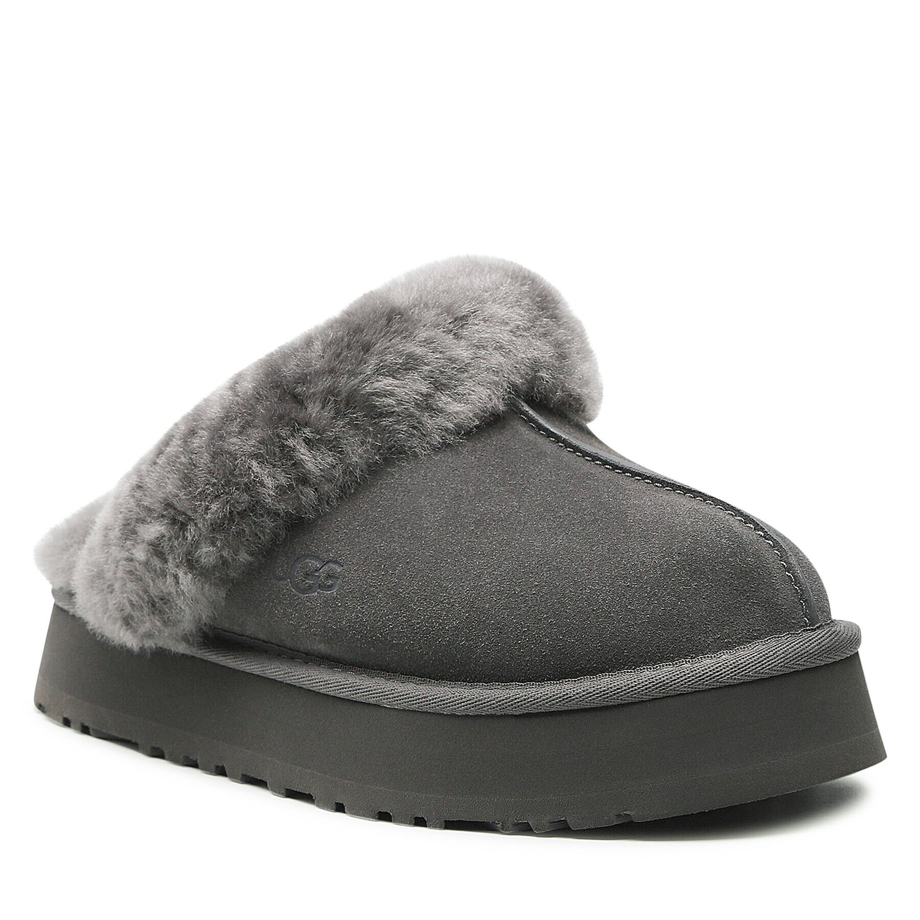 Ugg Papuci de casă W Disquette 1122550 Gri - Pled.ro