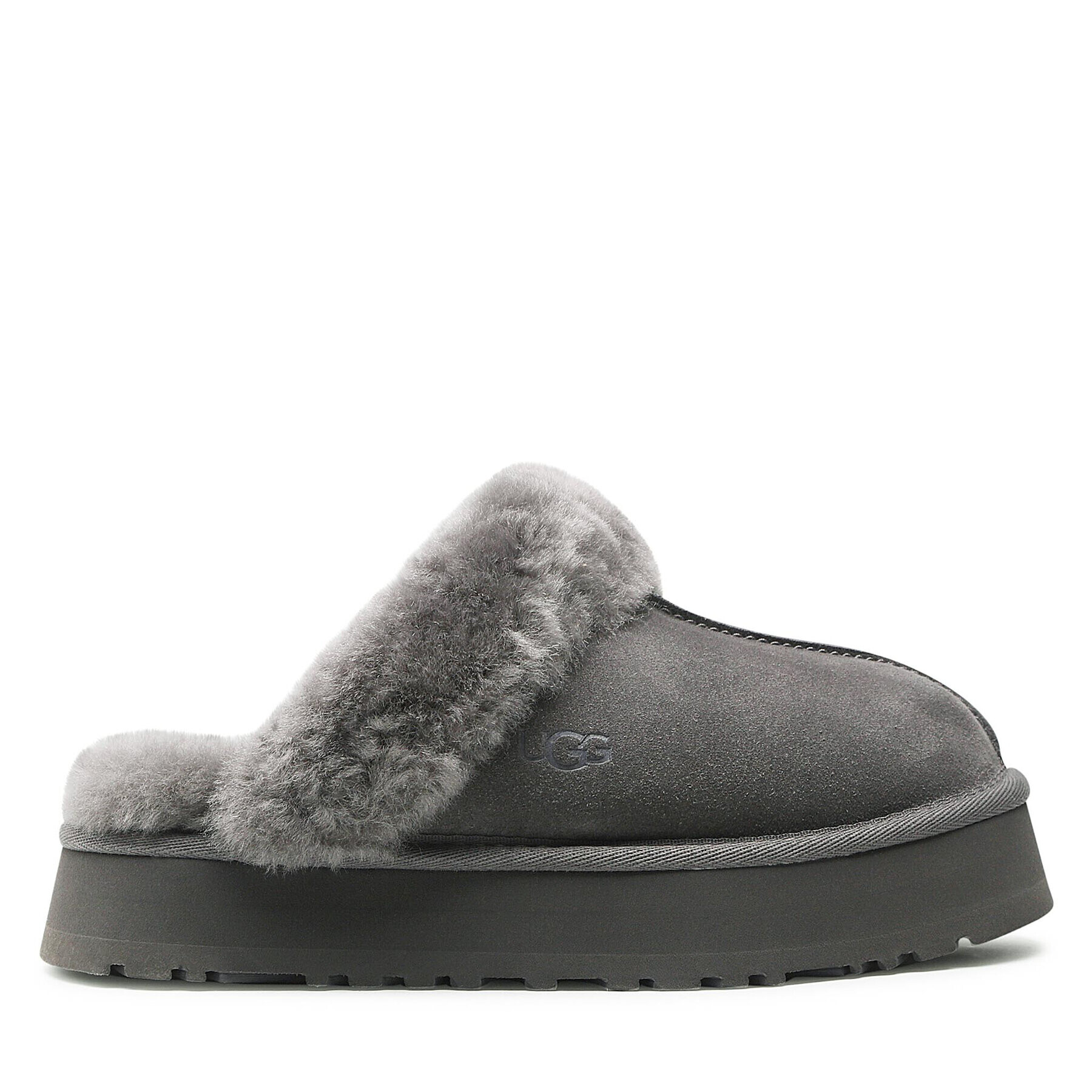 Ugg Papuci de casă W Disquette 1122550 Gri - Pled.ro