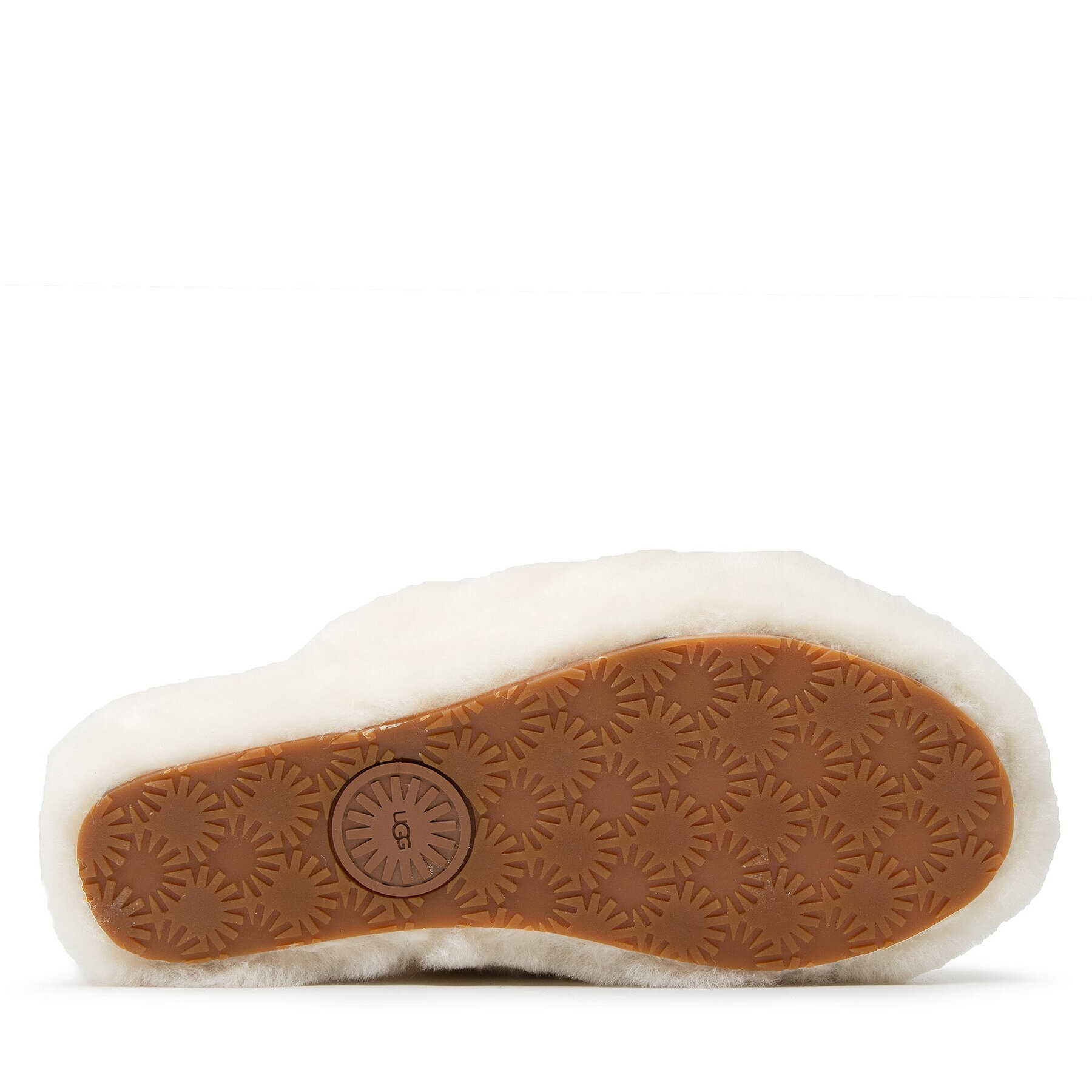 Ugg Papuci de casă W Fluff Yeah Slide 1095119 Bej - Pled.ro