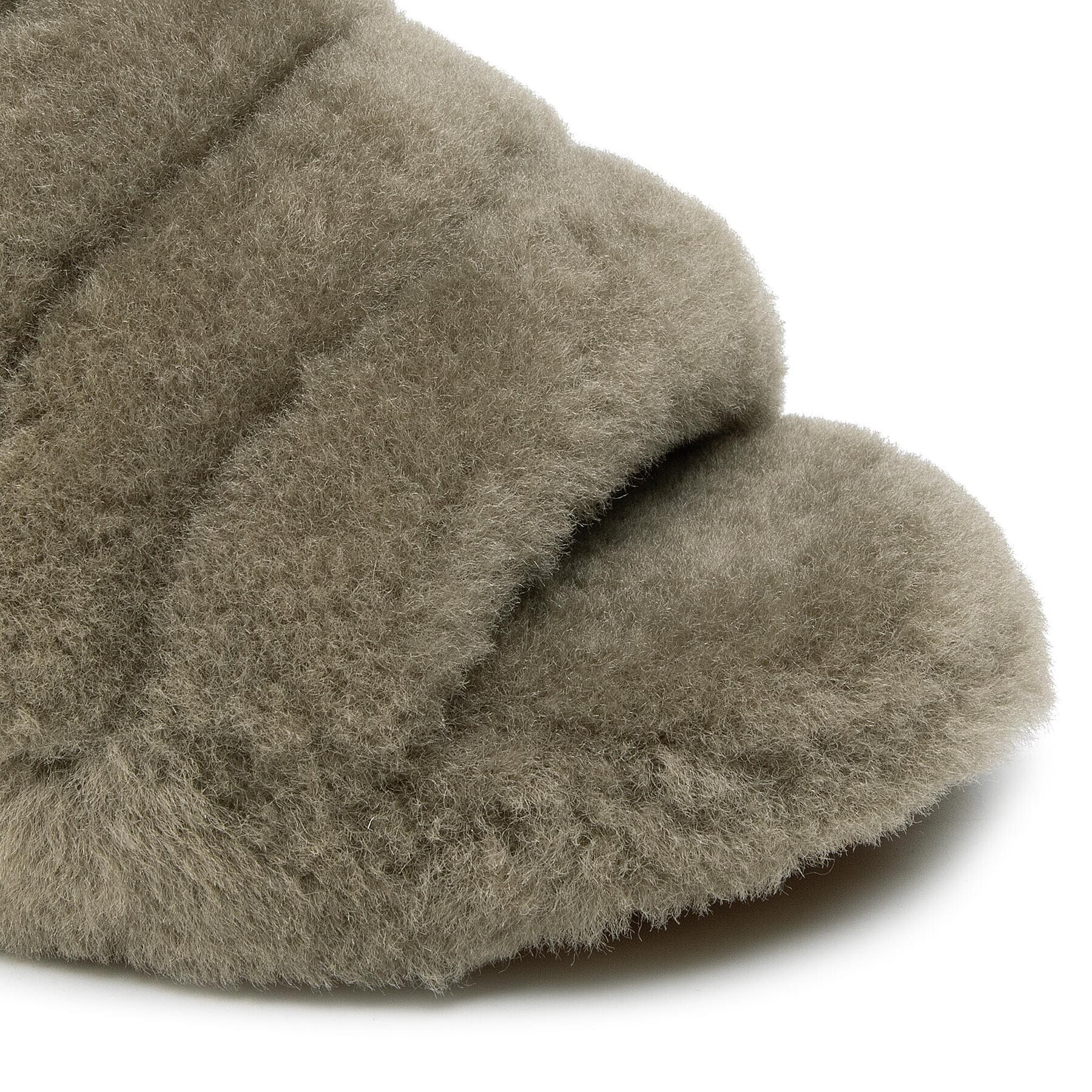 Ugg Papuci de casă W Fluff Yeah Slide 1095119 Verde - Pled.ro