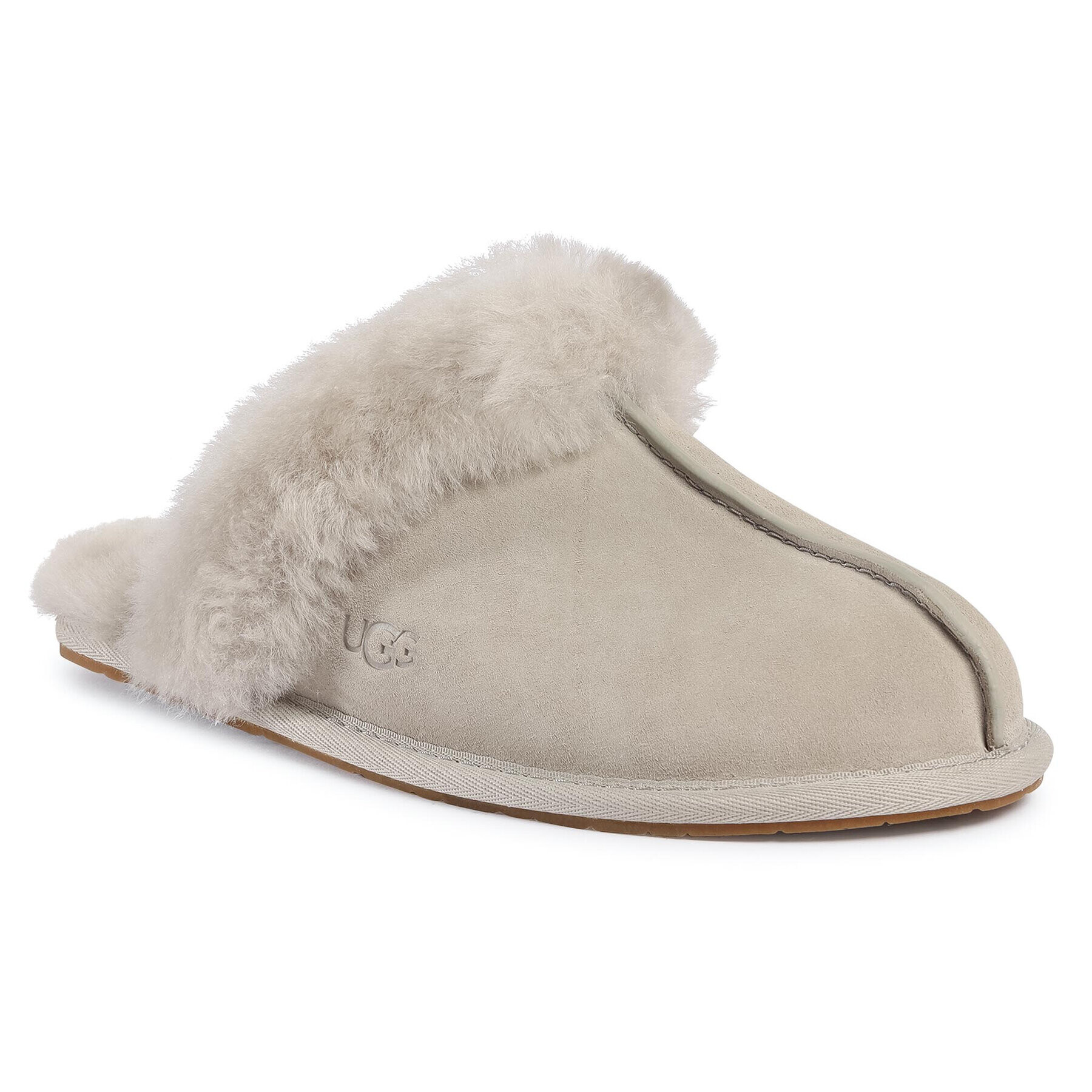 Ugg Papuci de casă W Scuffette II 1106872 Gri - Pled.ro