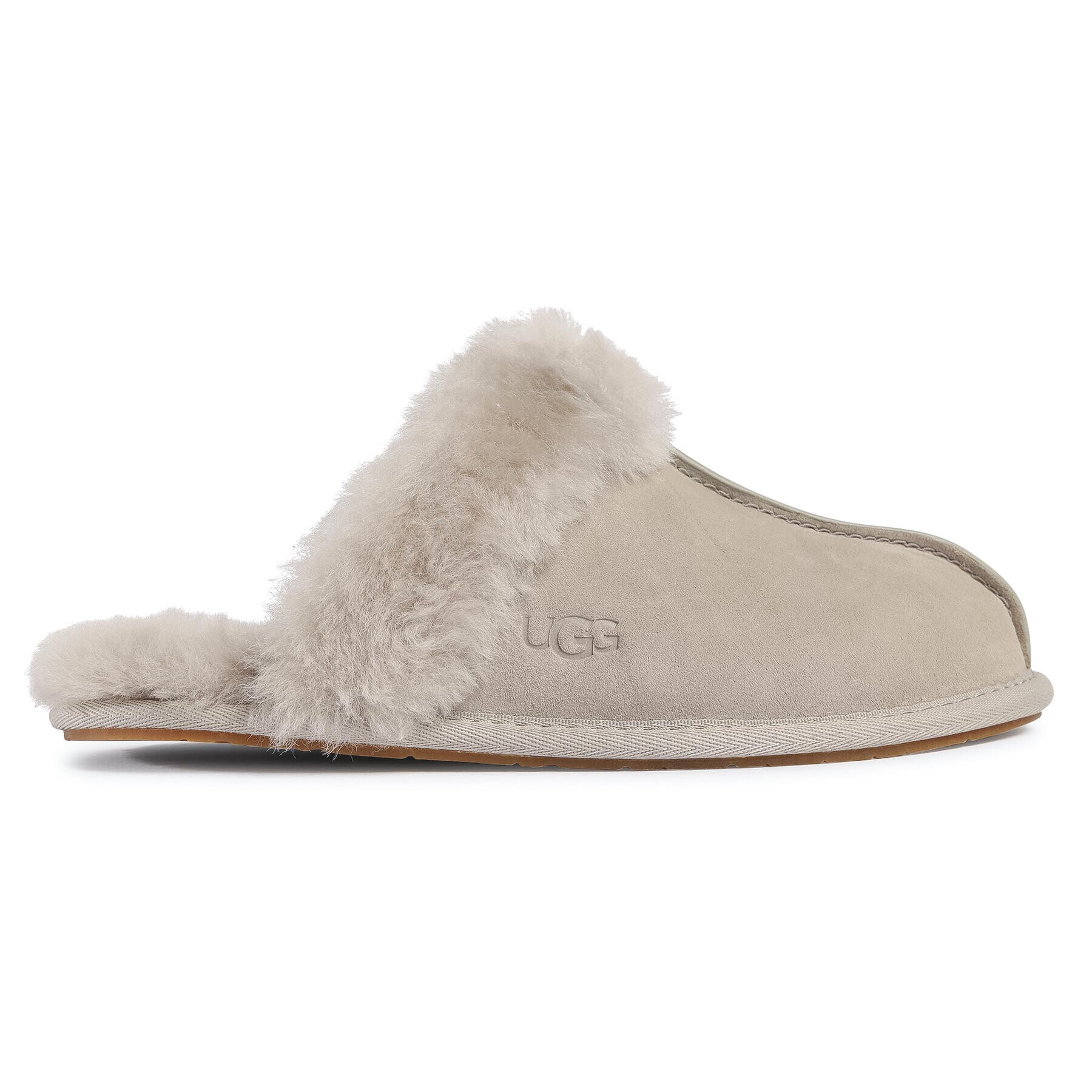 Ugg Papuci de casă W Scuffette II 1106872 Gri - Pled.ro