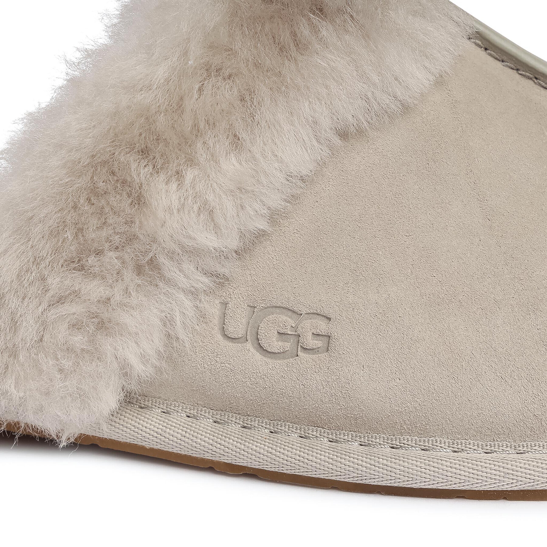 Ugg Papuci de casă W Scuffette II 1106872 Gri - Pled.ro