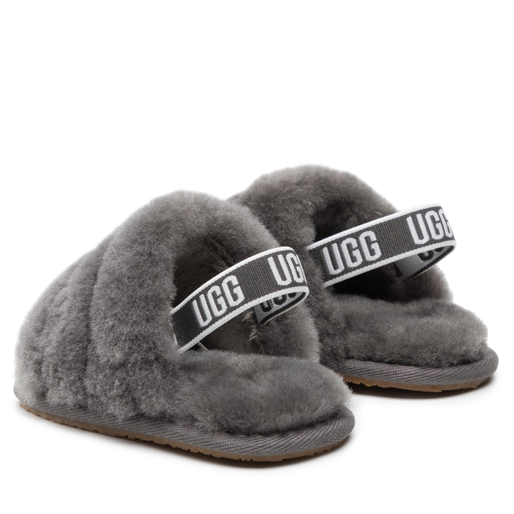 Ugg Papuci de casă I Fluff Yeah Slide And Lovey 1124941I Gri - Pled.ro